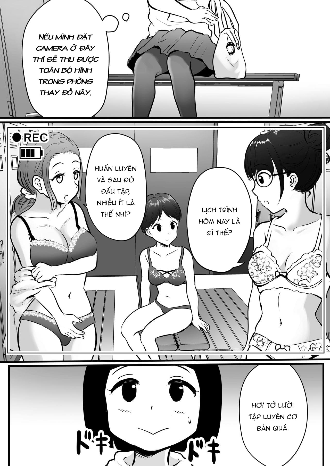 Đọc truyện hentai Mojiko The Genius Voyeur Camerawoman's Infiltration Mission! - Oneshot