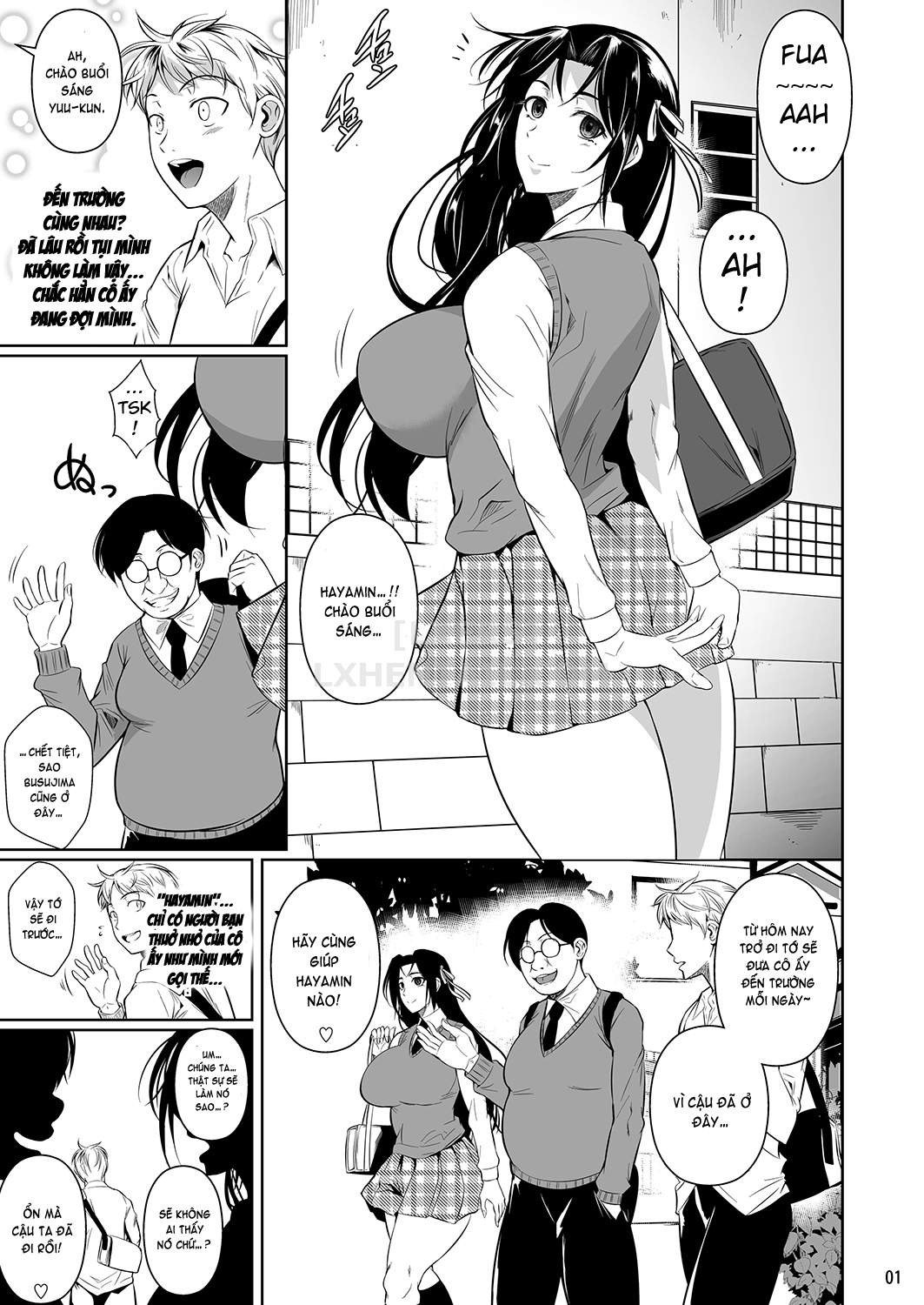 Đọc truyện hentai Hayami-San Wa Me Ga Mienai 2 - Chap 2