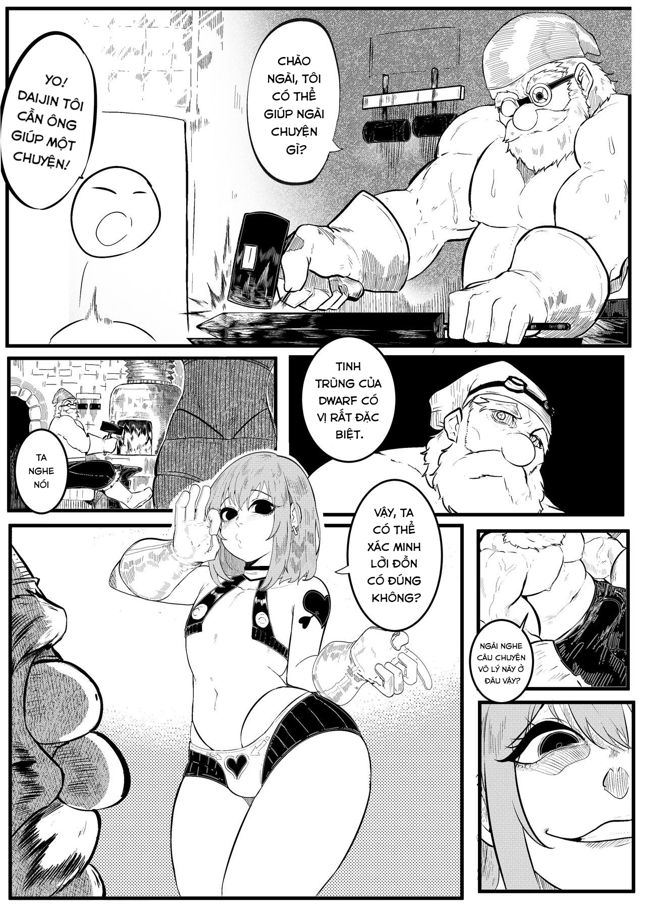 Đọc truyện hentai Ngày mà tôi được đầu thai thành phò slime - Oneshot (Không màu)