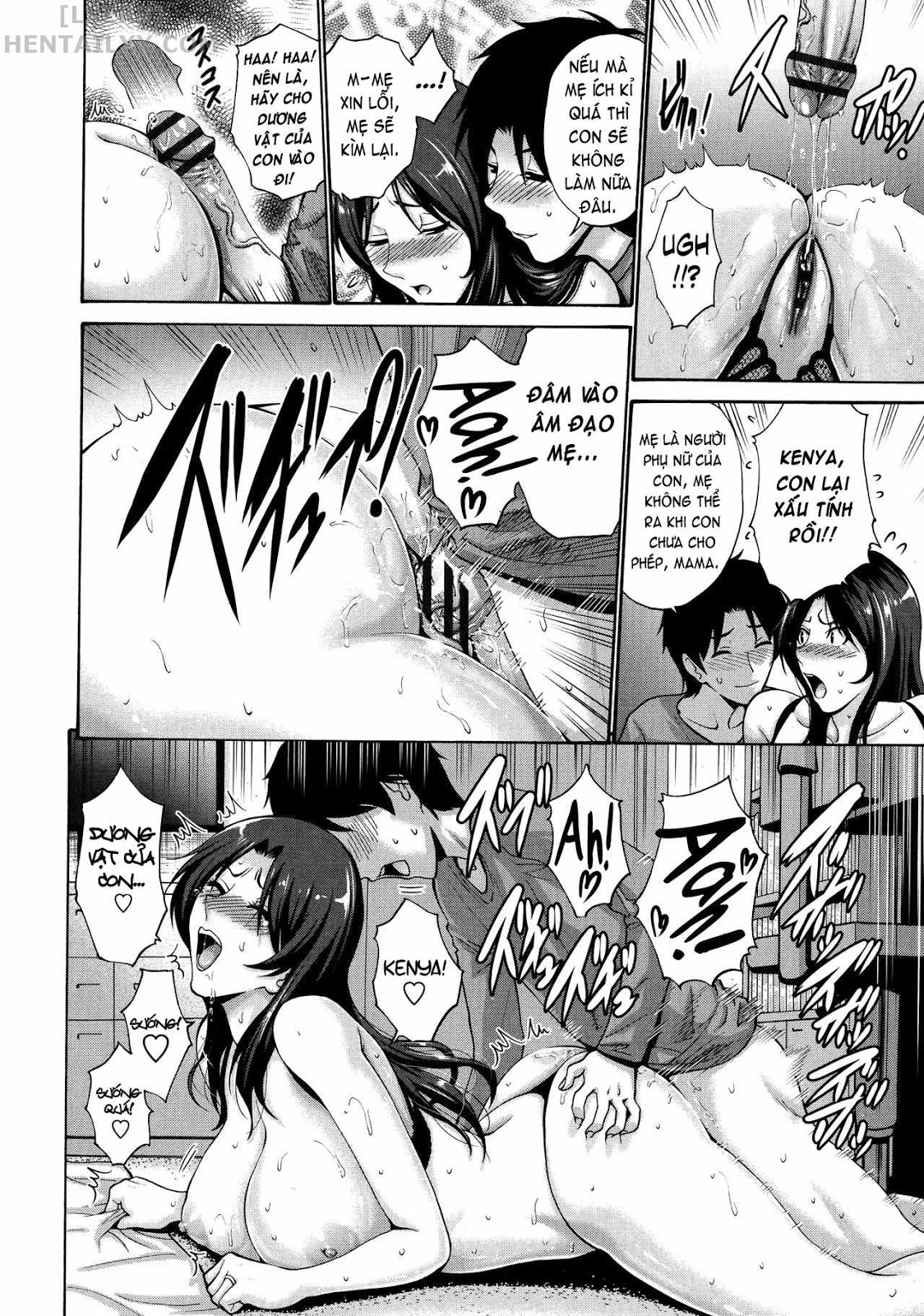 Đọc truyện hentai His Mother is My Love Hole - Chap 4