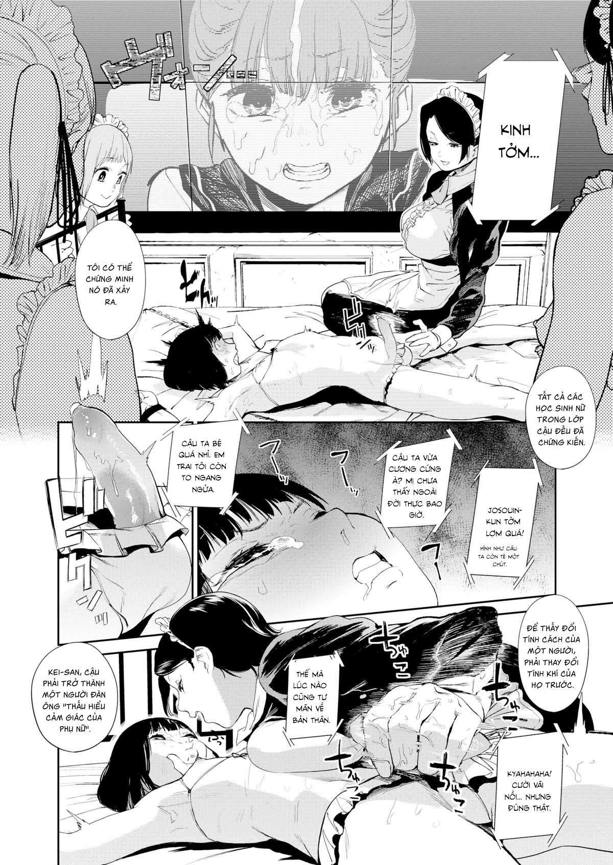 Đọc truyện hentai Vui cười và Gắt gỏng - Oneshot