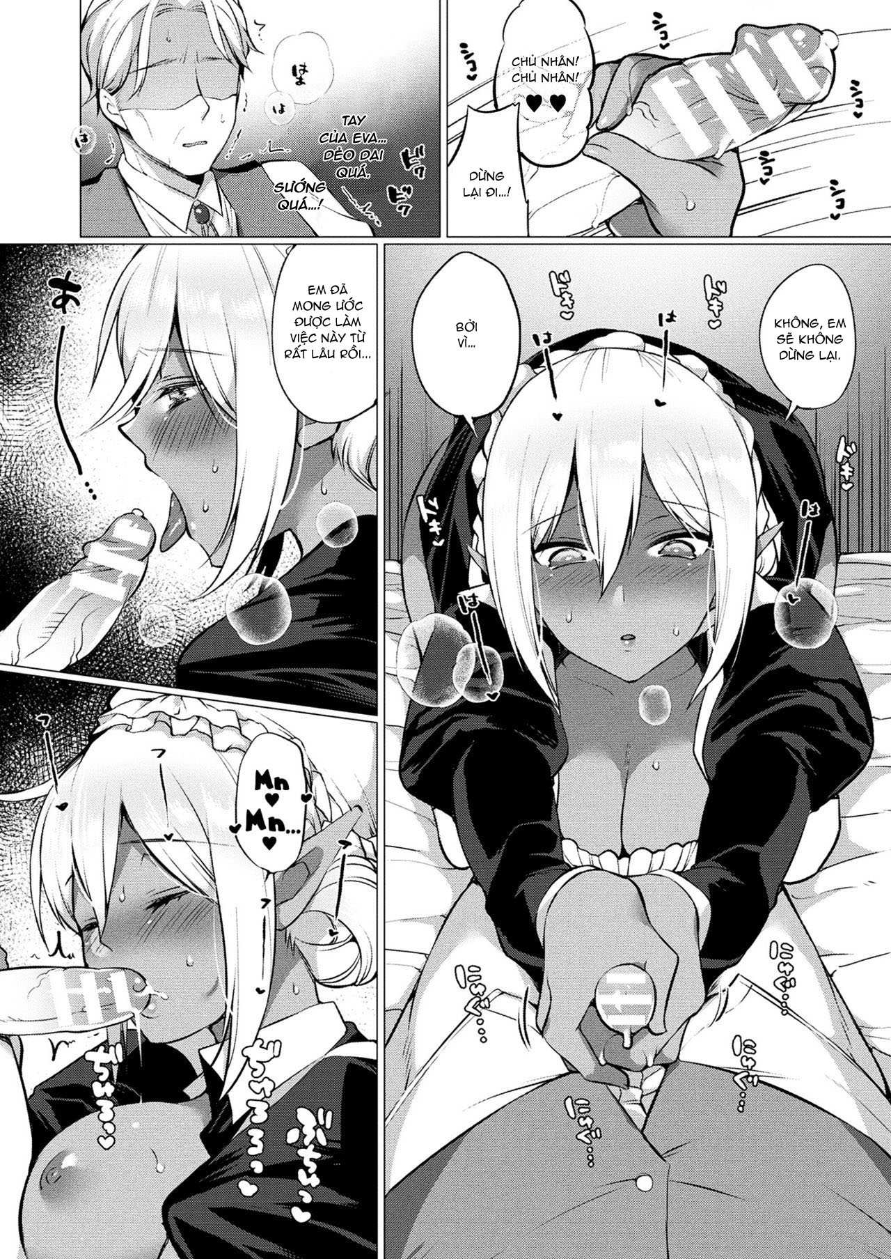Đọc truyện hentai Chuyện tình của nàng Dark Elf - Oneshot