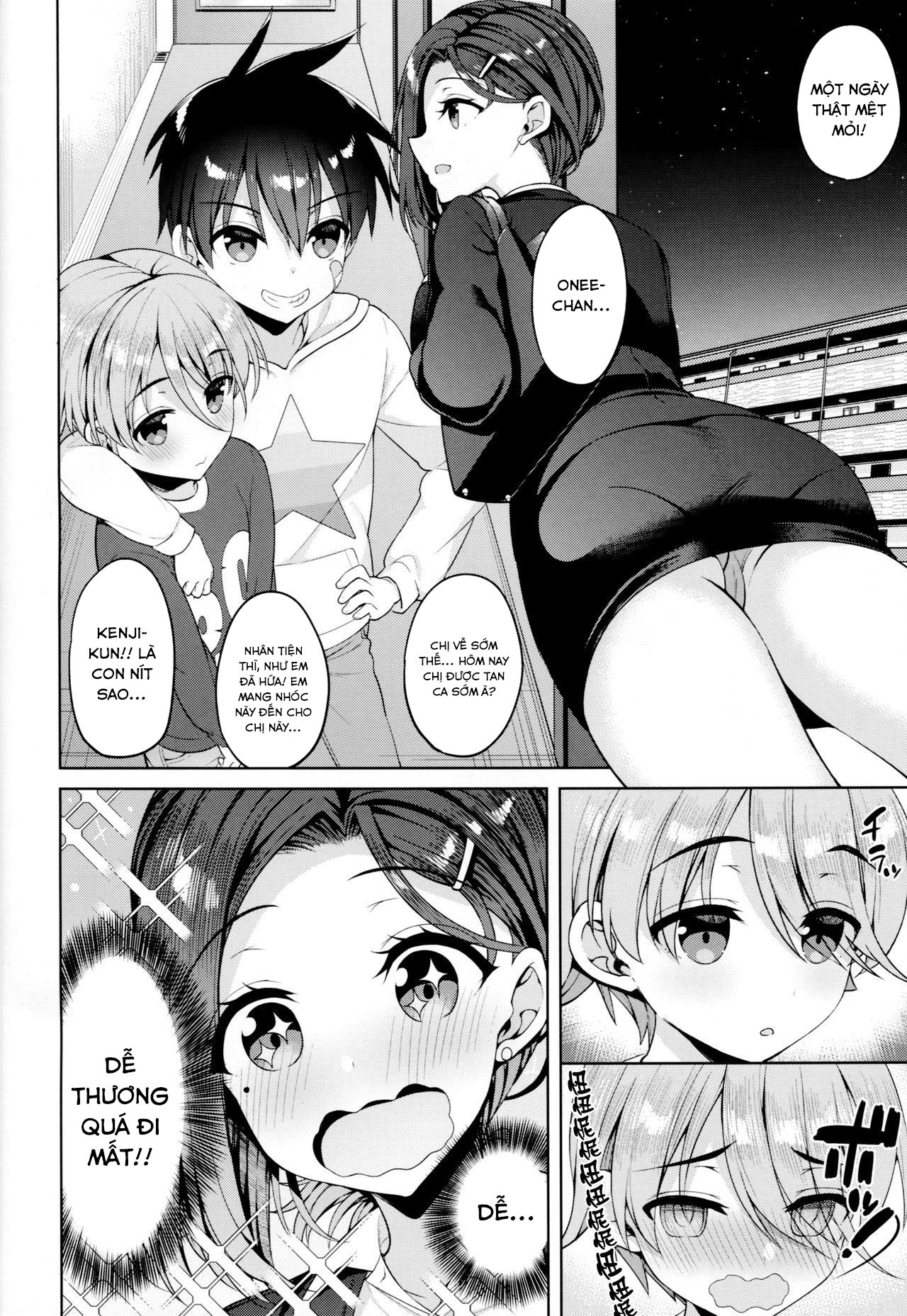 Đọc truyện hentai Tawawa na Kouhai-chan - Ch. 3
