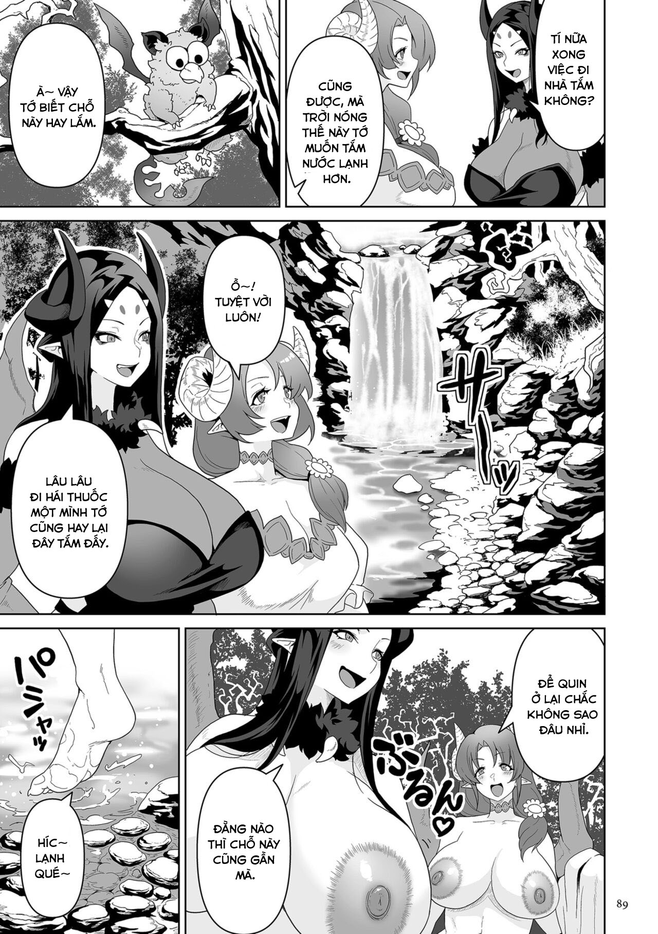 Đọc truyện hentai Vương quốc Succubus thèm bú - Chap 4