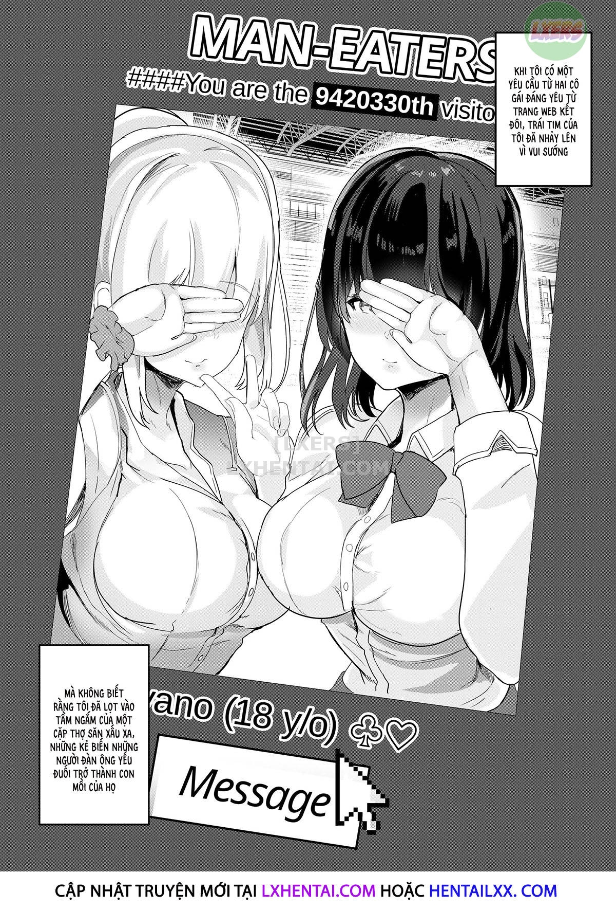 Đọc truyện hentai Man-Eaters - Chap 1