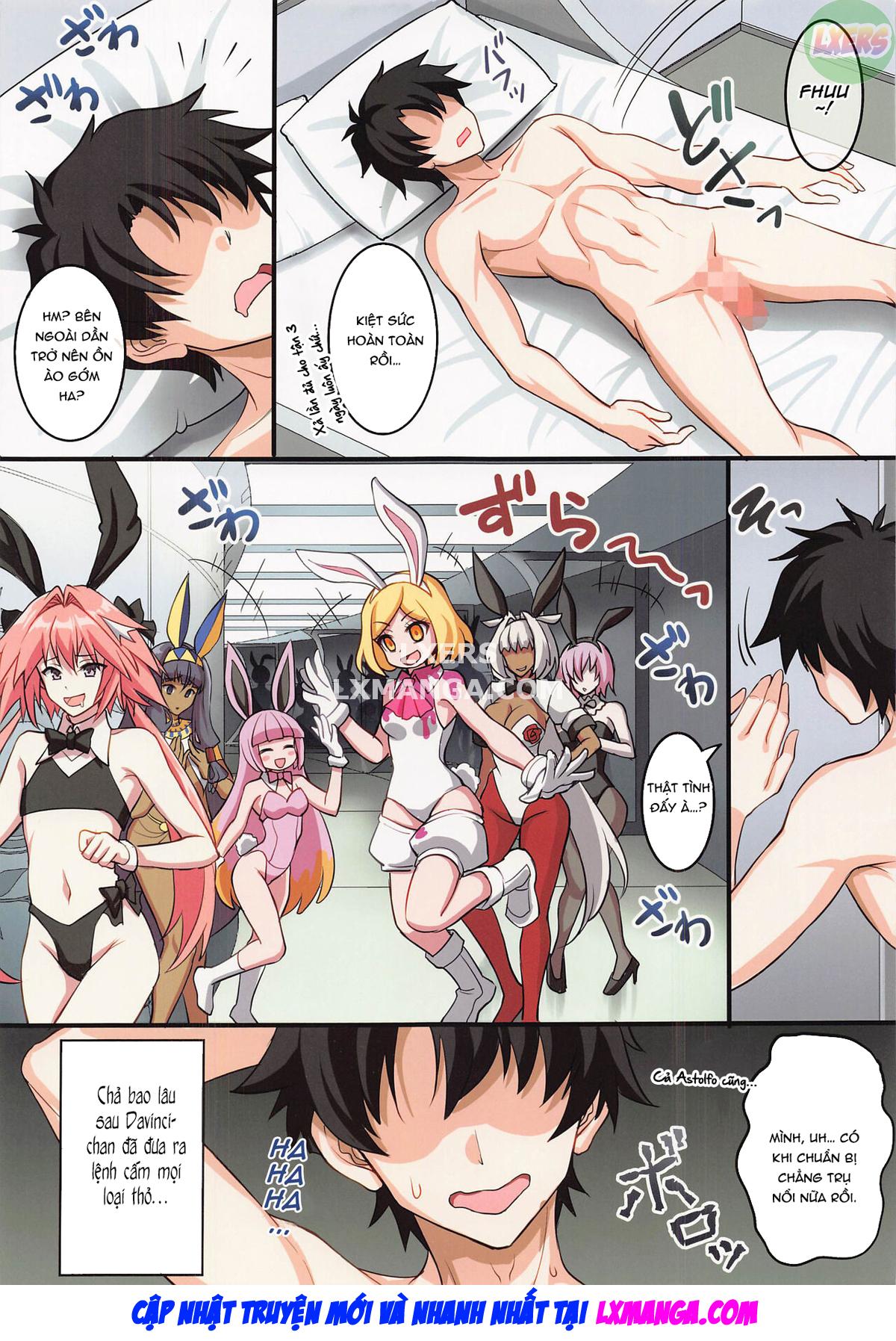 Đọc truyện hentai Chúng tôi nghe nói bạn thích những cô gái thỏ - Oneshot