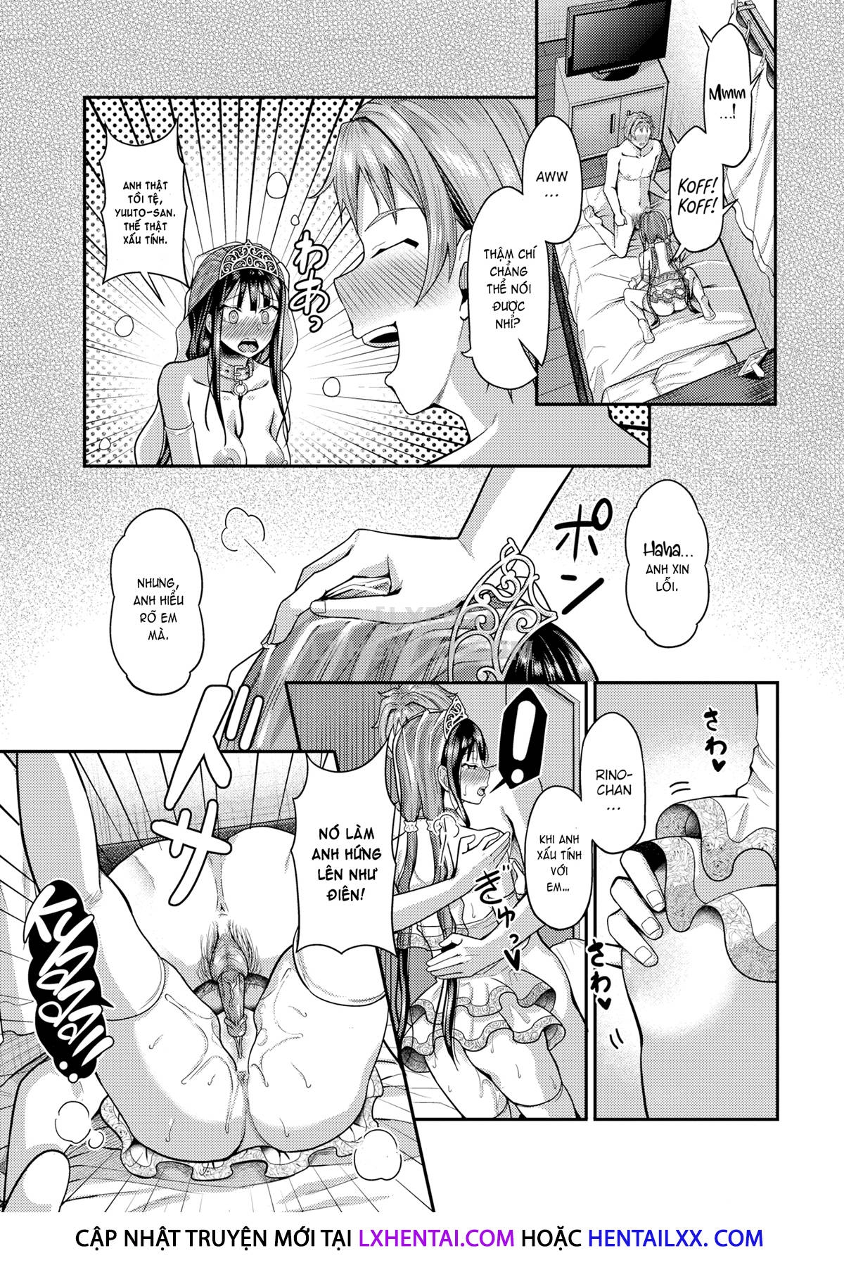 Đọc truyện hentai Ứng dụng thôi miên - Gái ngoan ra không ngừng vì cặc tôi - Chap 13 - END