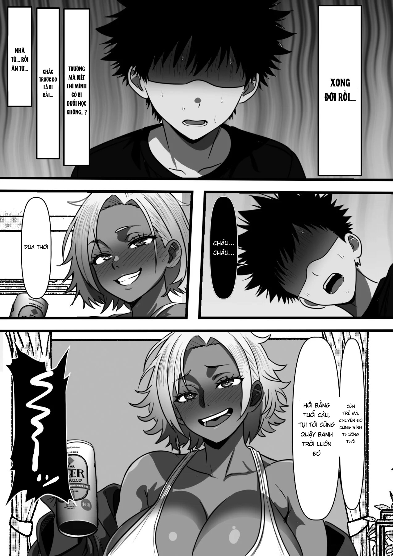 Đọc truyện hentai Mob Danshi datta Ore ga Haha no Kouhai no YanMama o Haramaseru made no Hanashi - Oneshot