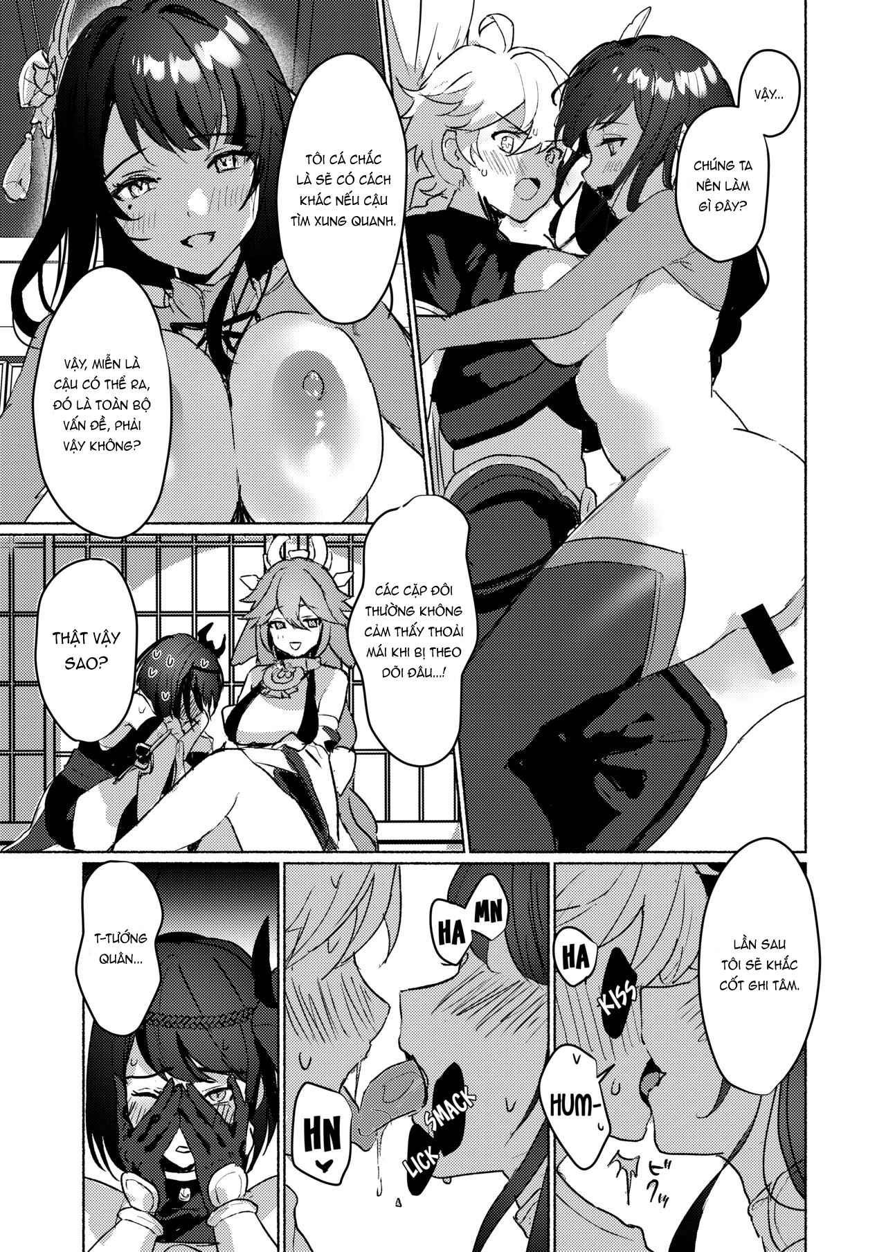 Đọc truyện hentai Chịch Nhau Với Gái Inazuma Hoặc Chết! - 1shot