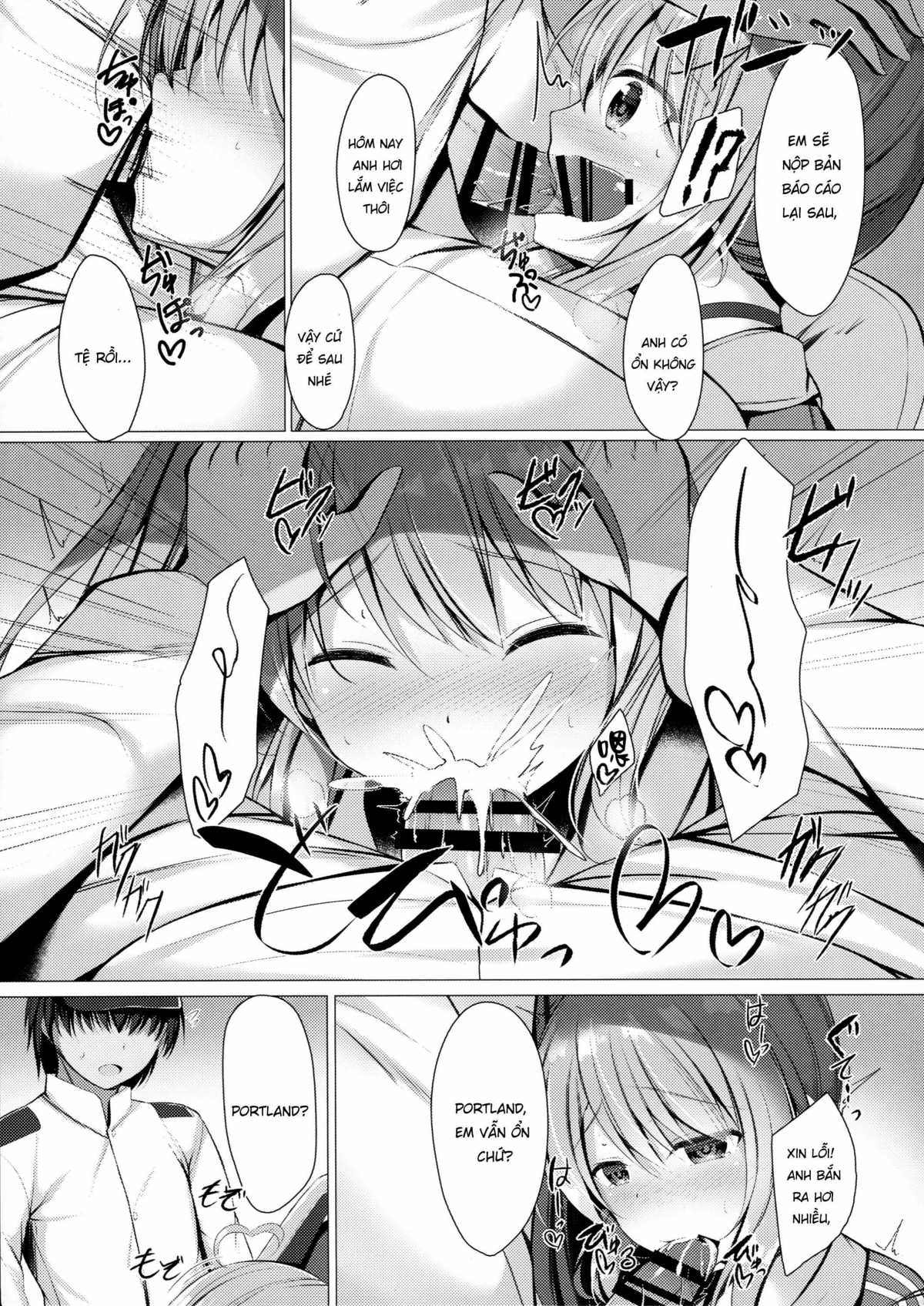 Đọc truyện hentai Portland to ○○○ na Kanshoukai. (Azur Lane) - Oneshot