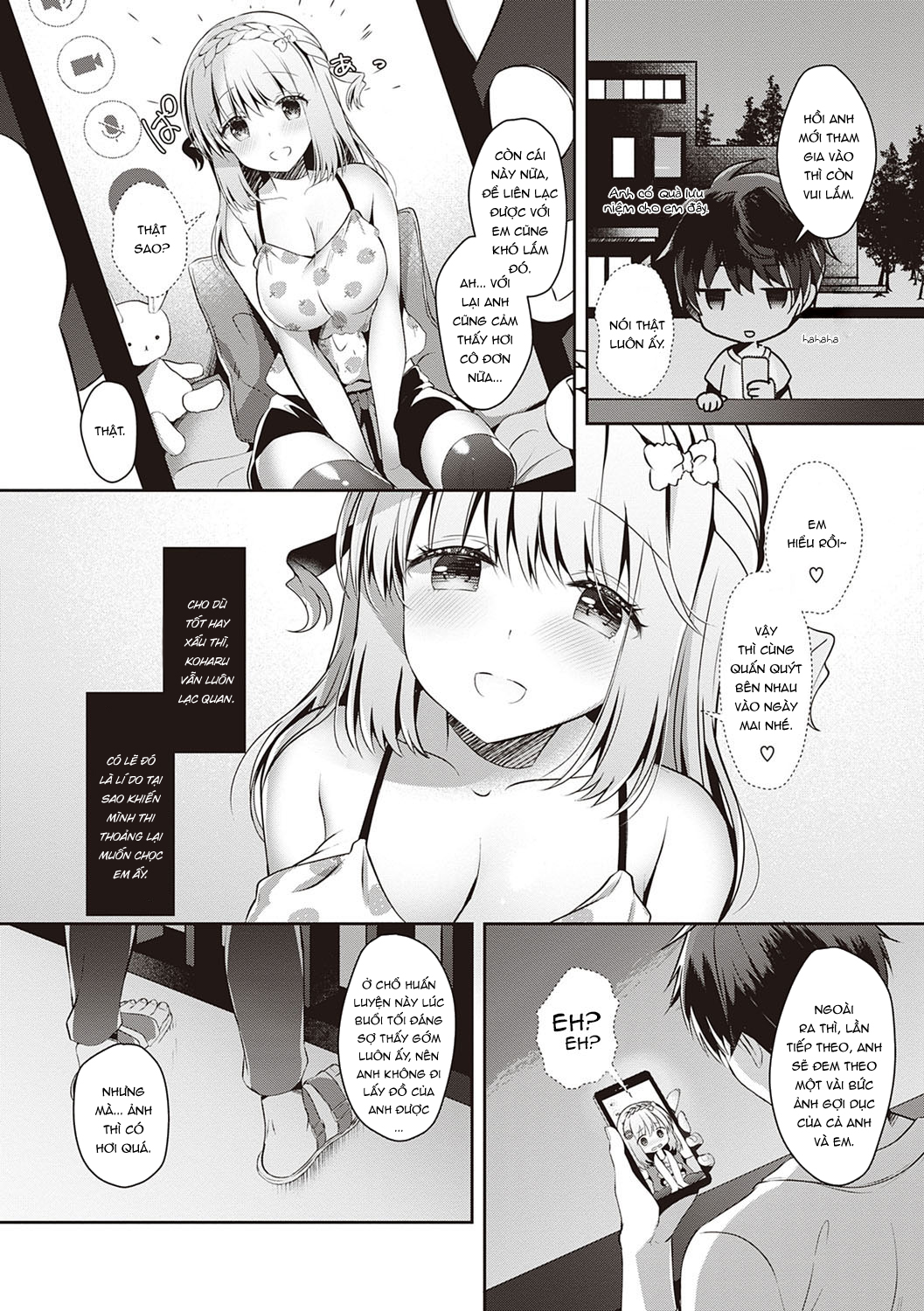 Đọc truyện hentai Osananajimi de Koibito no Kanojo to Shitai Koto Zenbu - Chap 4