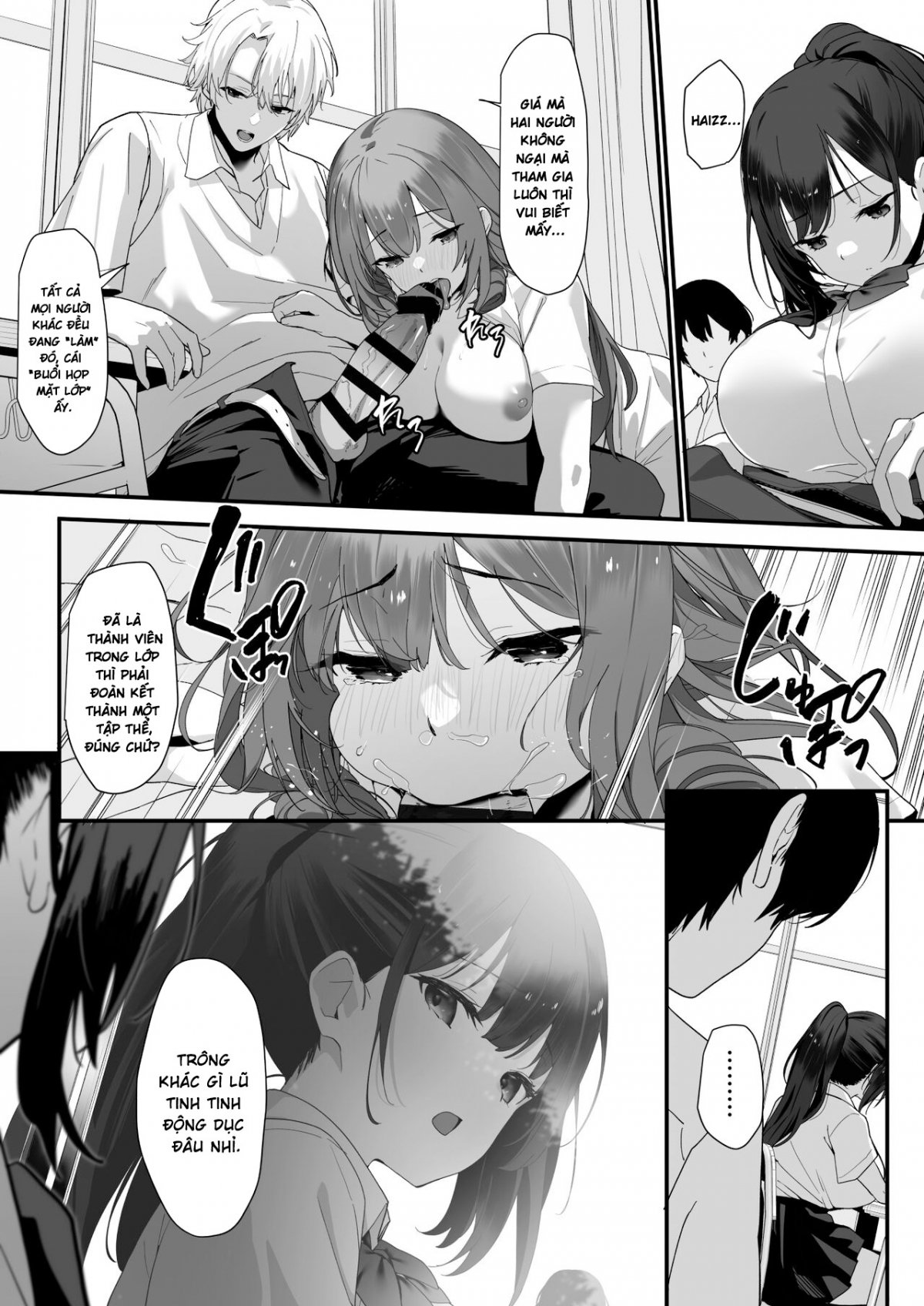 Đọc truyện hentai Lớp học làm tình tập thể - Oneshot