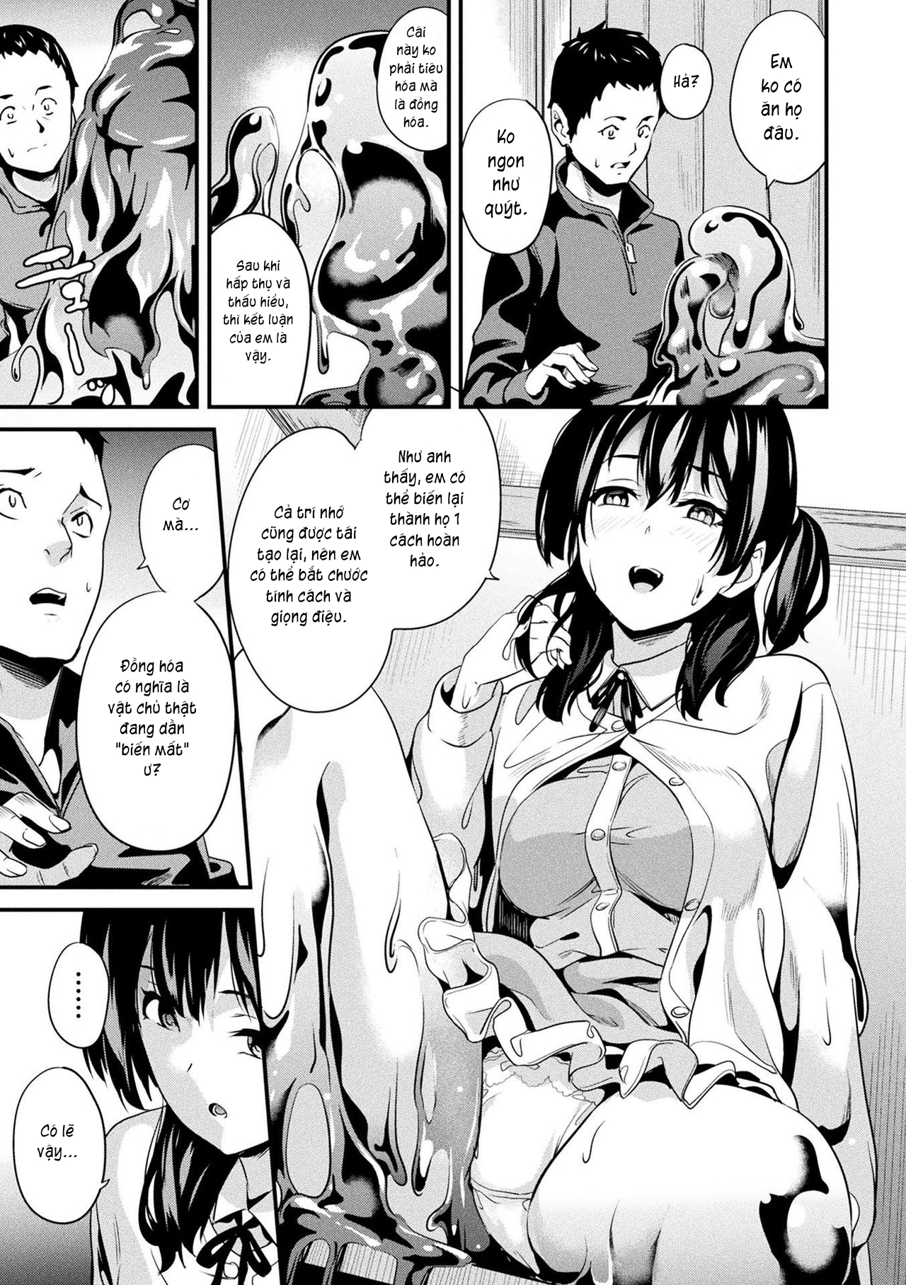 Đọc truyện hentai Sống cùng bé Slime. - Chap 5: Em yêu anh mà.