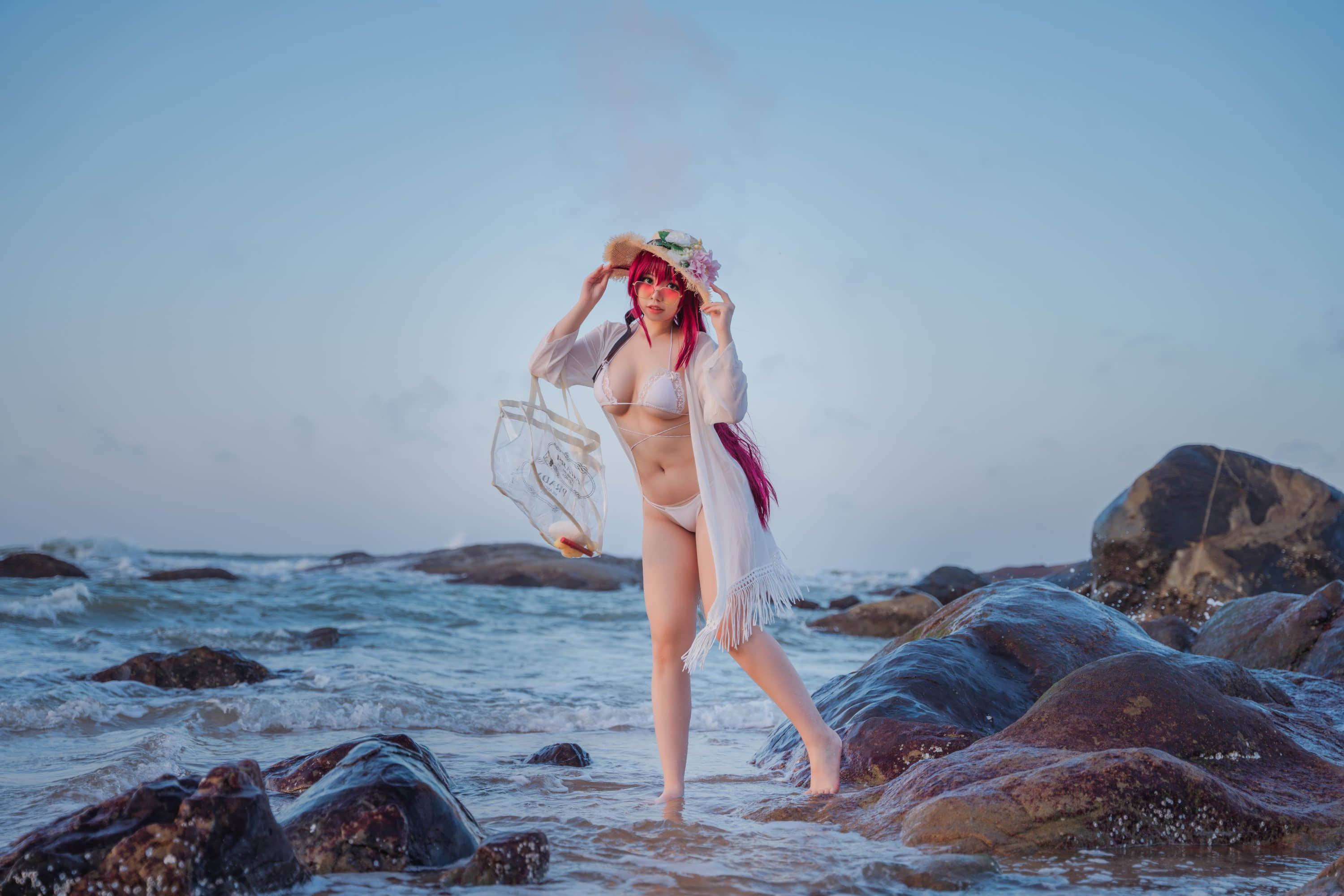 Đọc truyện hentai Tuyển tập Albums siêu phẩm Cosplay - Chap 809 - Ah Ri Ri - Surcouf Swimwear