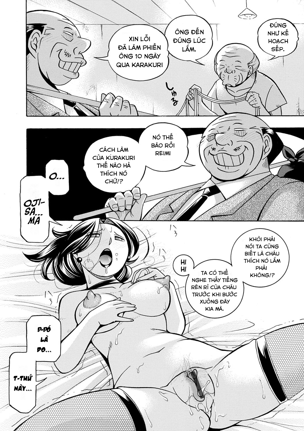 Đọc truyện hentai Bác độc ác - Chap 4