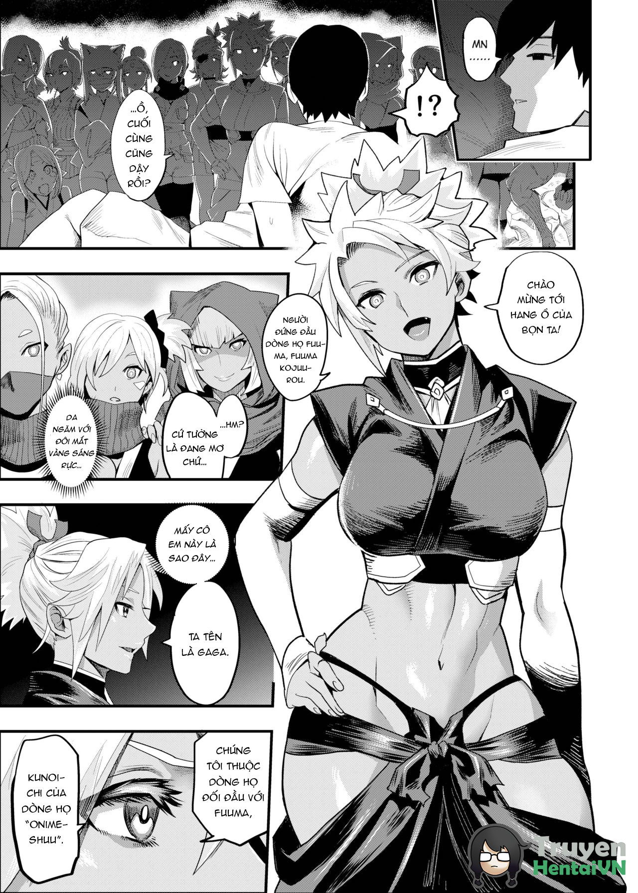 Đọc truyện hentai Oideyo! Kunoichi no Sato Kiwami Fuuma Kunoichi Soutoujou no Maki - Chap 2