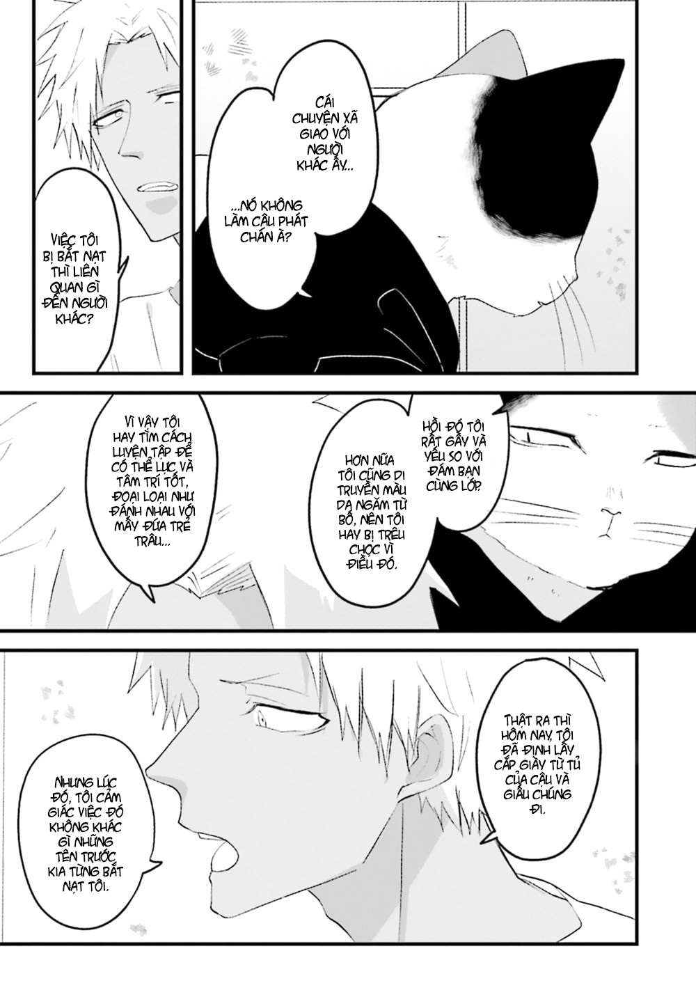 Đọc truyện hentai Trai và Mèo - Chap 2