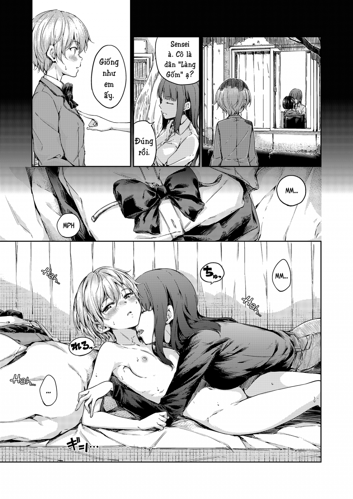 Đọc truyện hentai Ở lưng chừng câu chuyện viết dở - Oneshot
