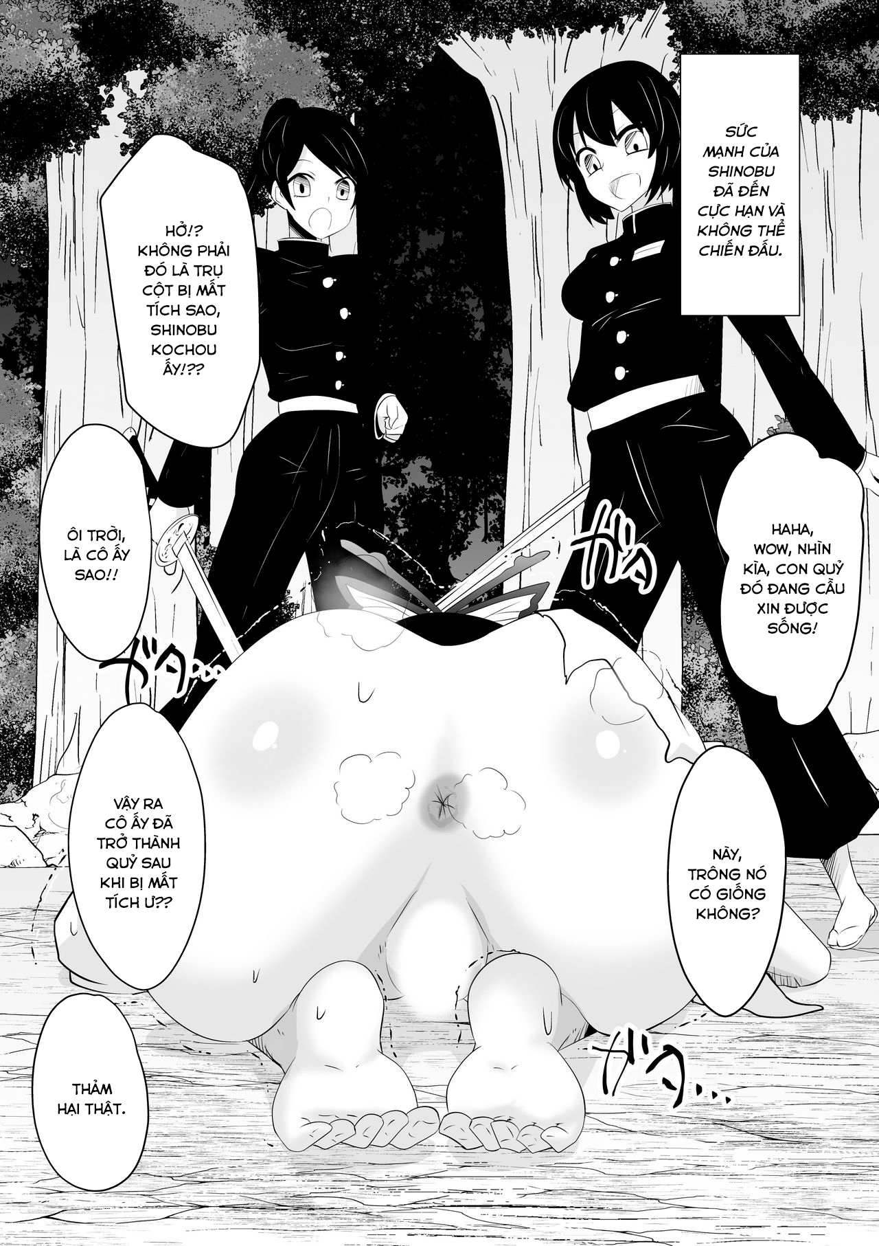 Đọc truyện hentai Hametsu no Shinobu - Chap 2