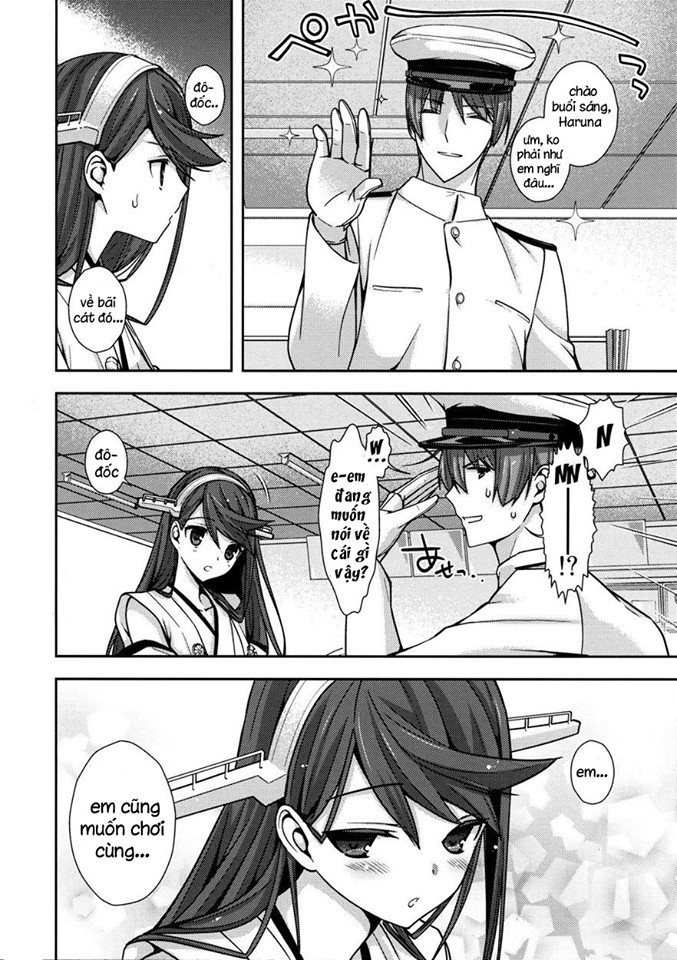 Đọc truyện hentai Một kỳ nghỉ nhỏ ở văn phòng (Kantai Collection) - Oneshot