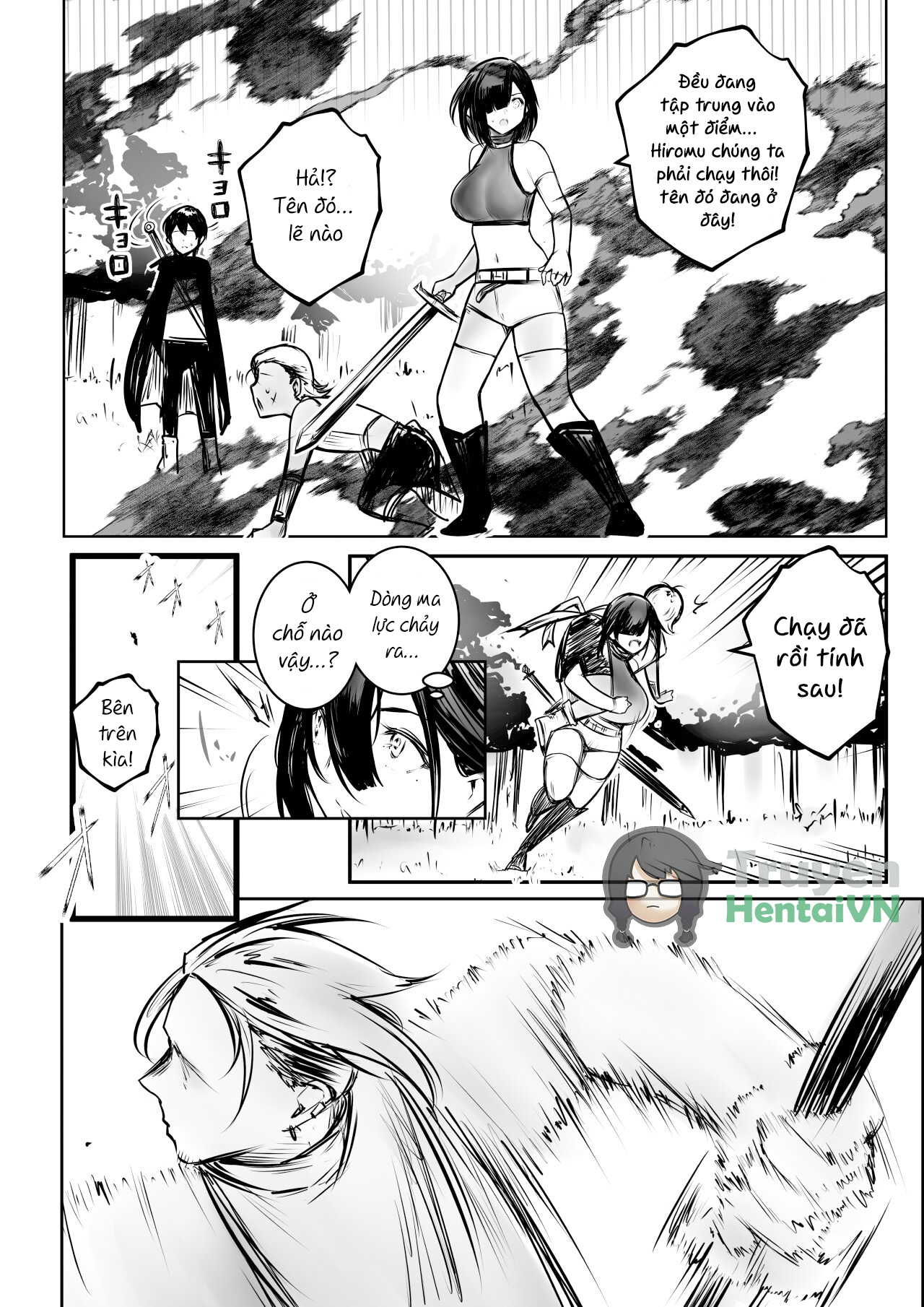 Đọc truyện hentai Onna Kishi Rize wa Koyoi mo Maotoko ni Dakareru 3 - Oneshot