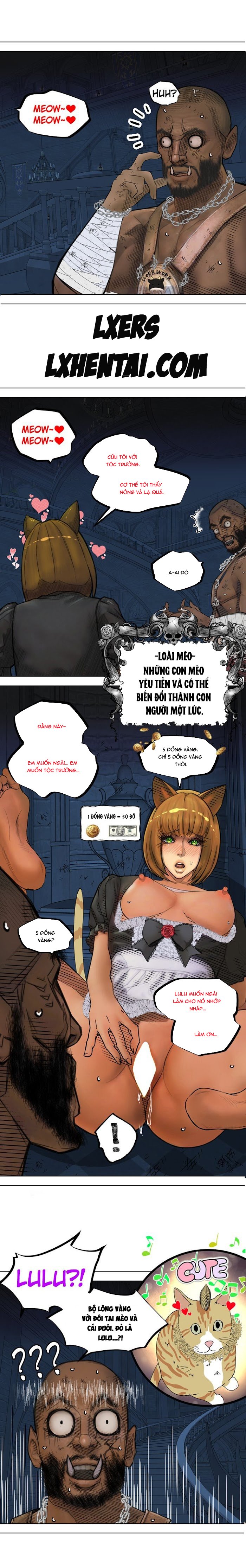 Đọc truyện hentai Nữ Hoàng Dark Elf Và Nô Lệ Orc - Chap 7