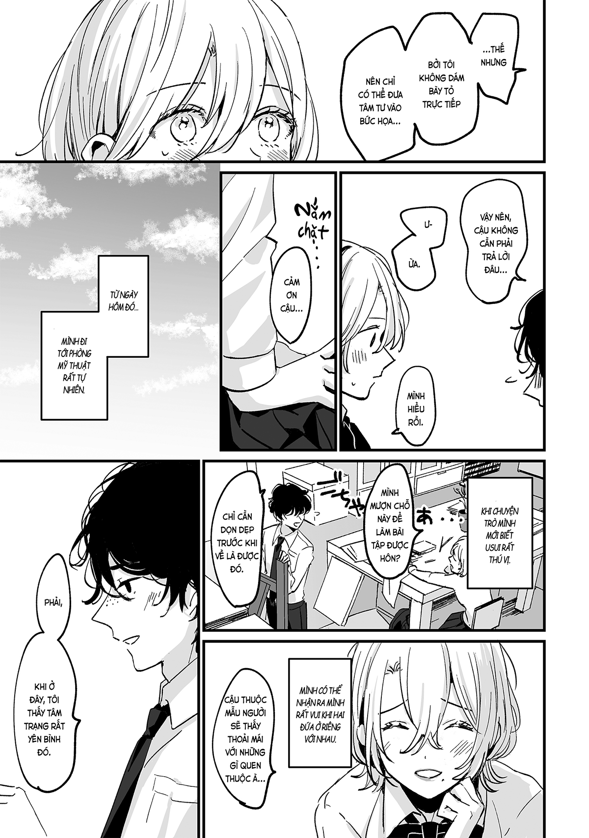 Đọc truyện hentai Bức họa giờ tan trường (nguyên tác) - Oneshot