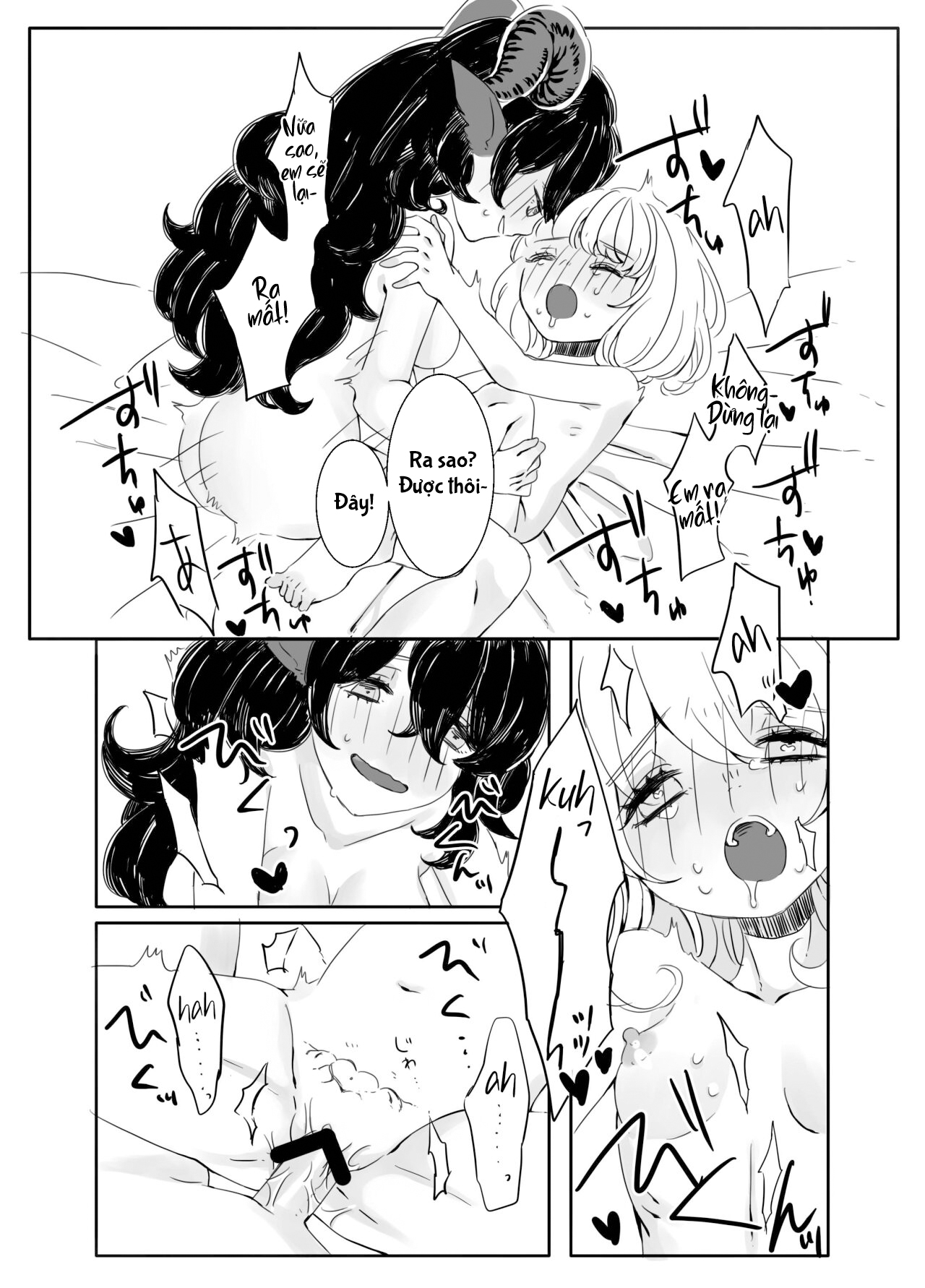 Đọc truyện hentai Futanari Onee-san to Onnanoko ga 1&2 - Story 1