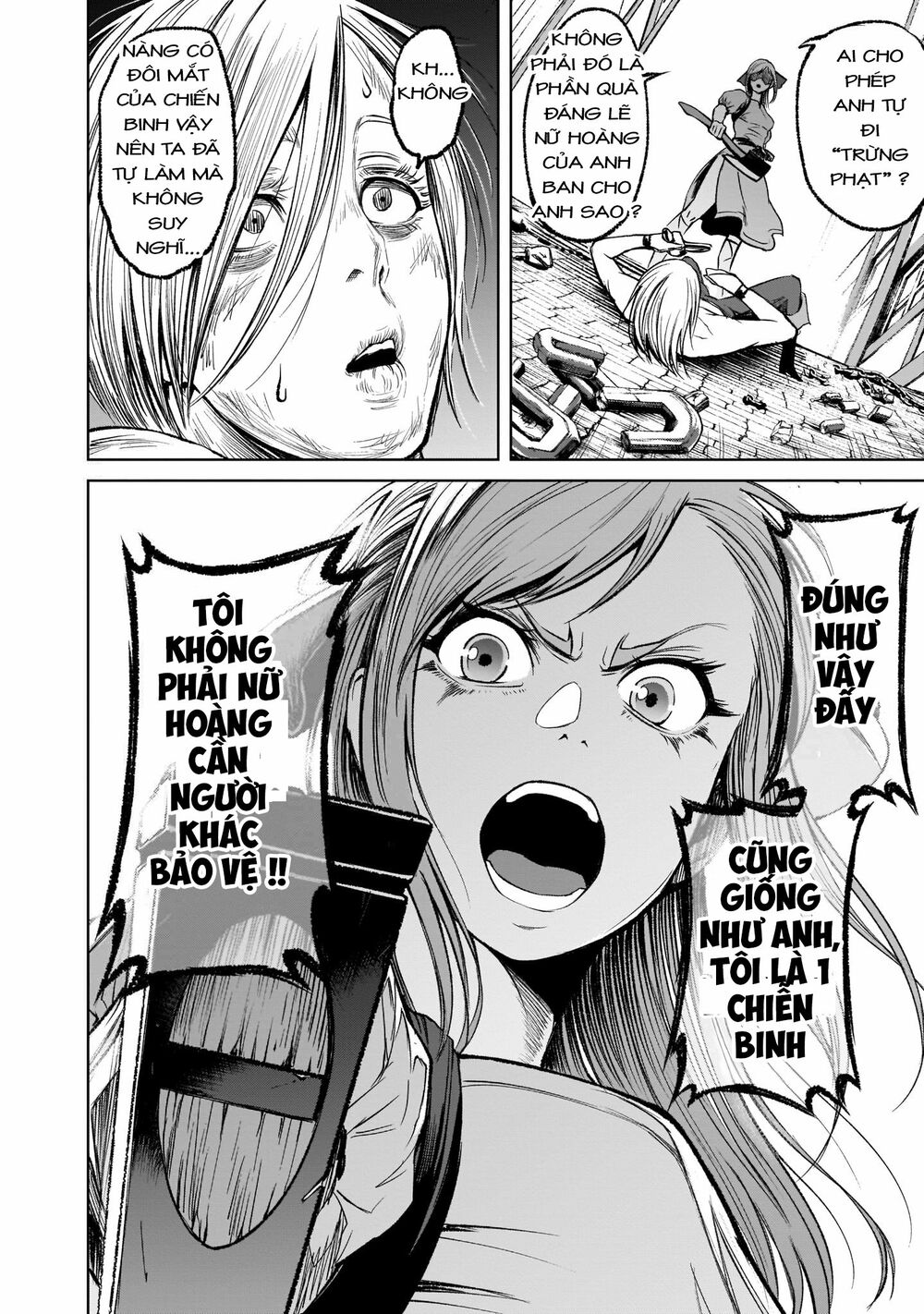 Đọc truyện hentai Vườn hoa hồng Saga - Chap 10: Chiến binh 〜Mannschaft〜