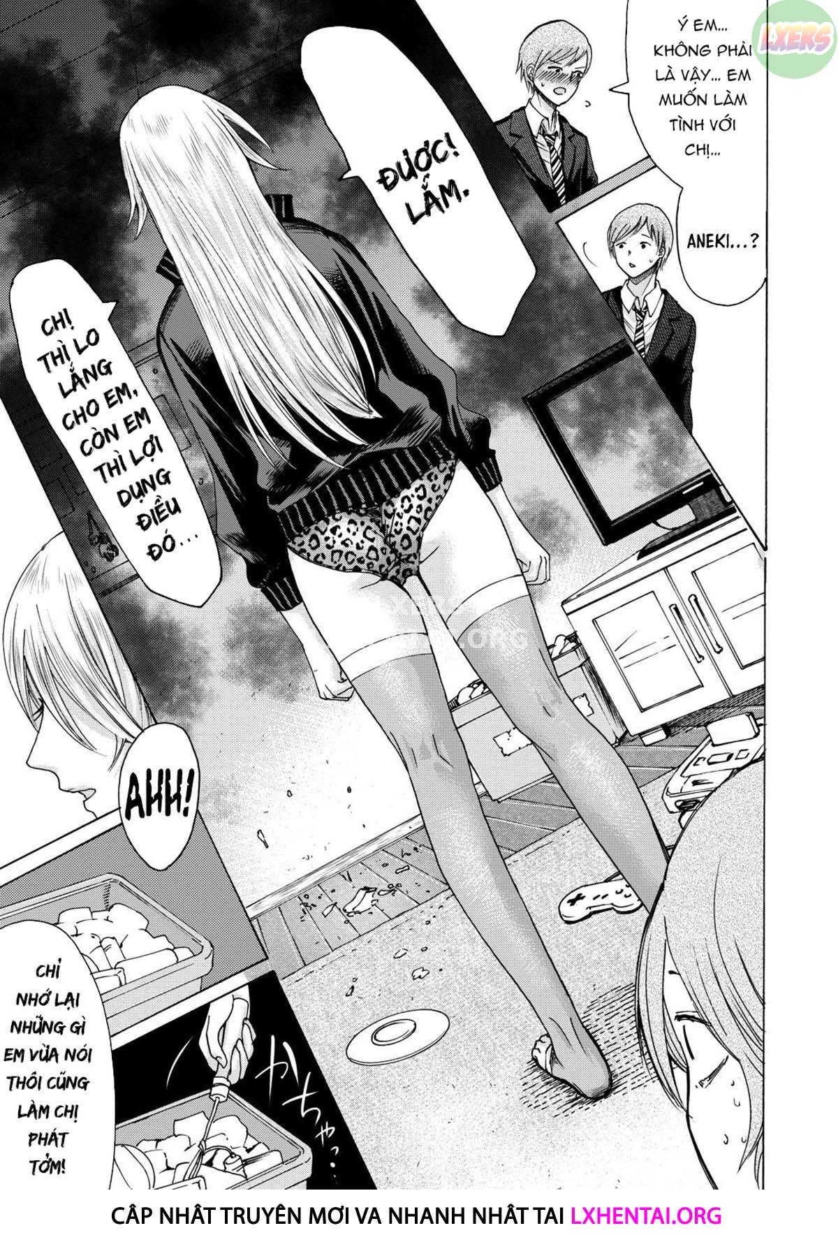 Đọc truyện hentai Cái lỗ thân mật của chị gái và anh trai - Chap 6