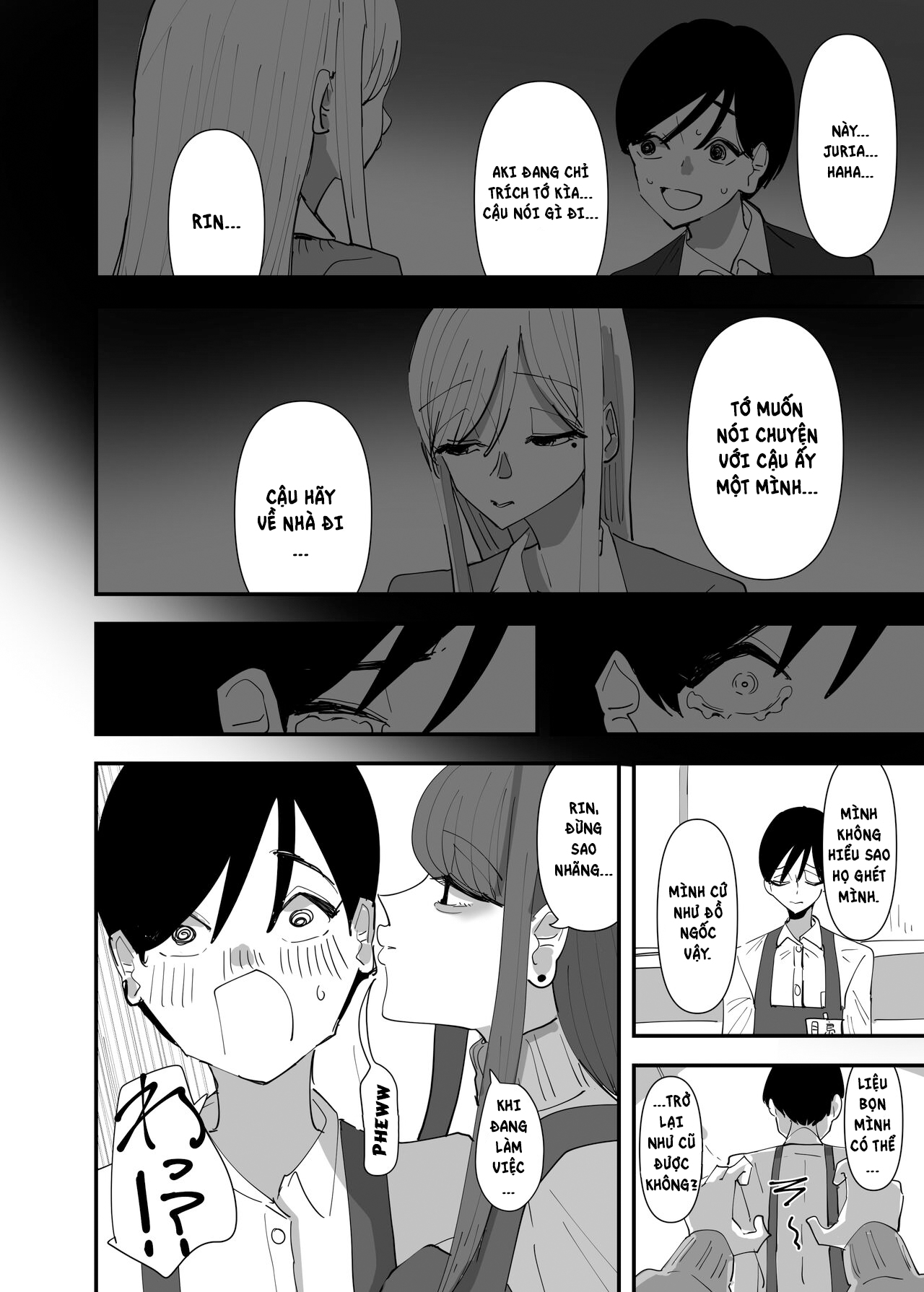 Đọc truyện hentai Chuyện tình của những cô nàng táo bạo - Chap 2