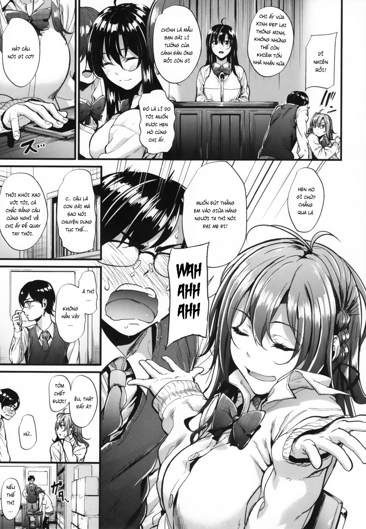 Đọc truyện hentai Cô nàng miệng nóng tim mềm - Chap 1