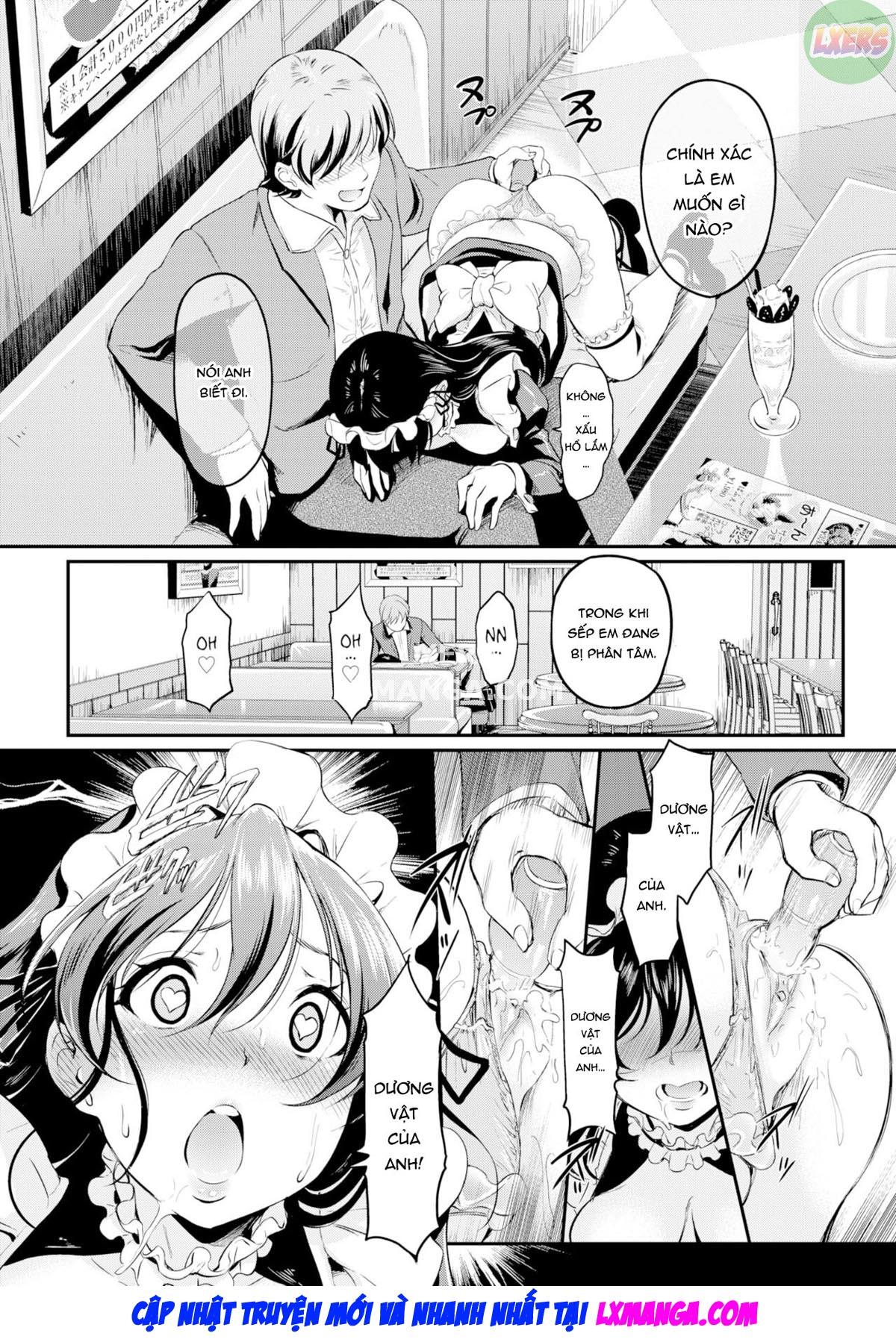 Đọc truyện hentai Cô hầu gái nhút nhát - Oneshot