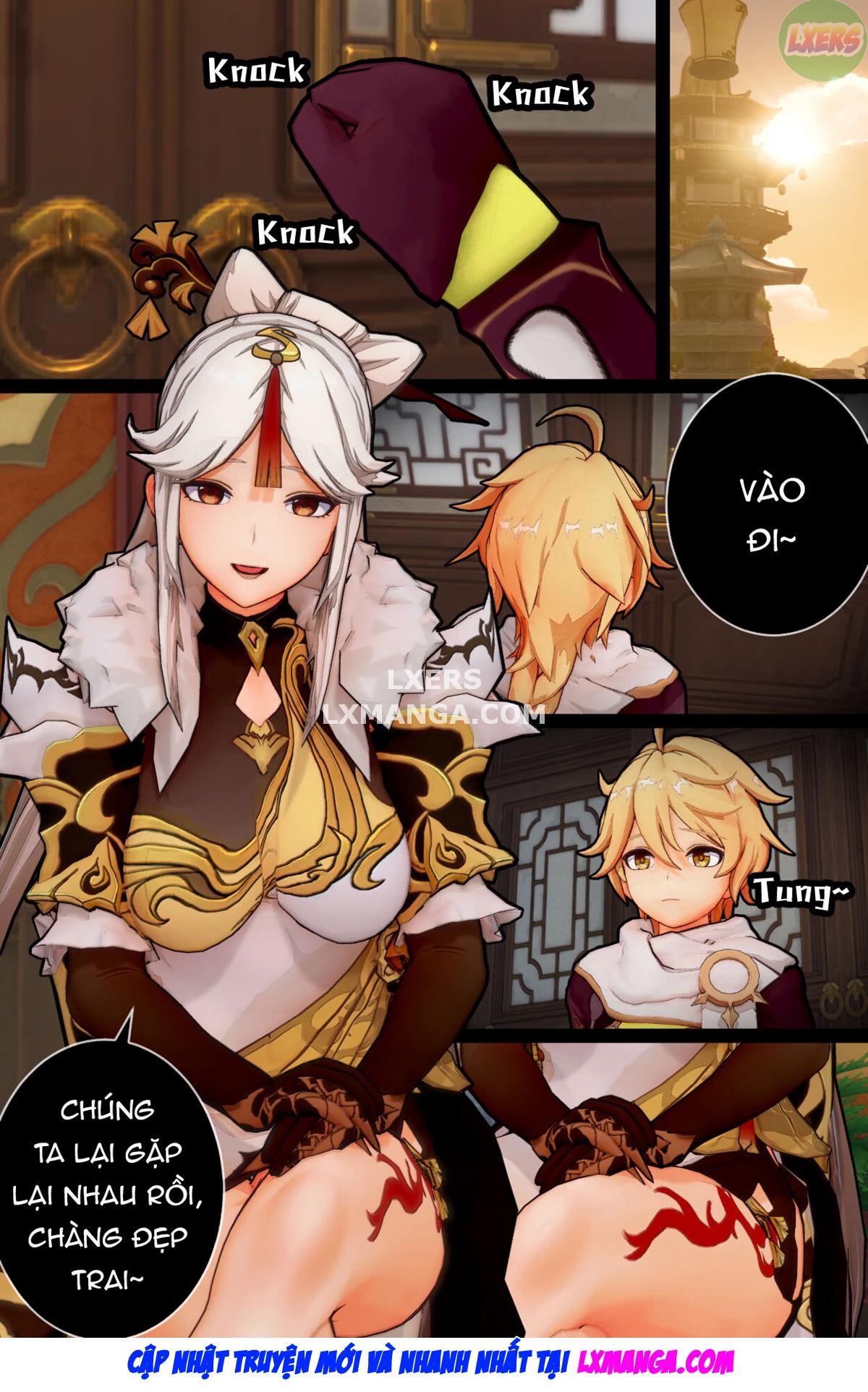 Đọc truyện hentai Lời tri ân đặc biệt của Ningguang - Oneshot