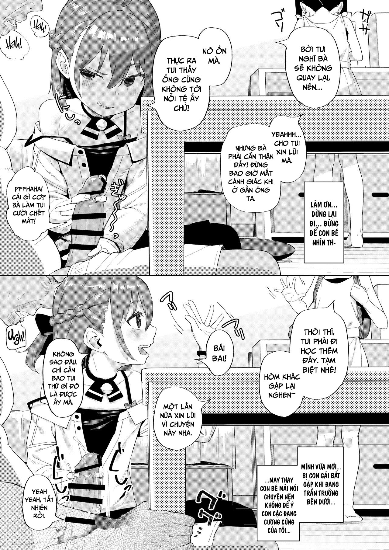 Đọc truyện hentai Tôi bị ăn hiếp bởi một con nhãi ranh là bạn của con gái mình - Chap 1