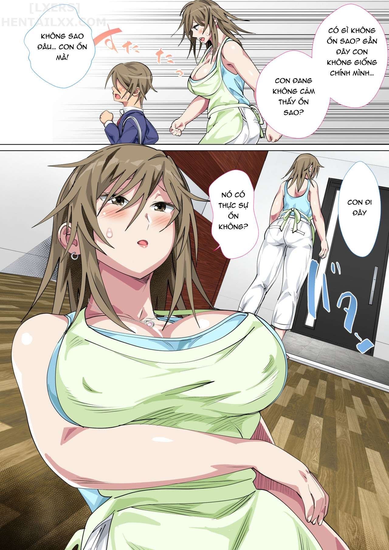 Đọc truyện hentai Ijimerarekko no Hahaoya ga Hamedori suru Batsu Game ni Makikomareta Kekka - Chap 1