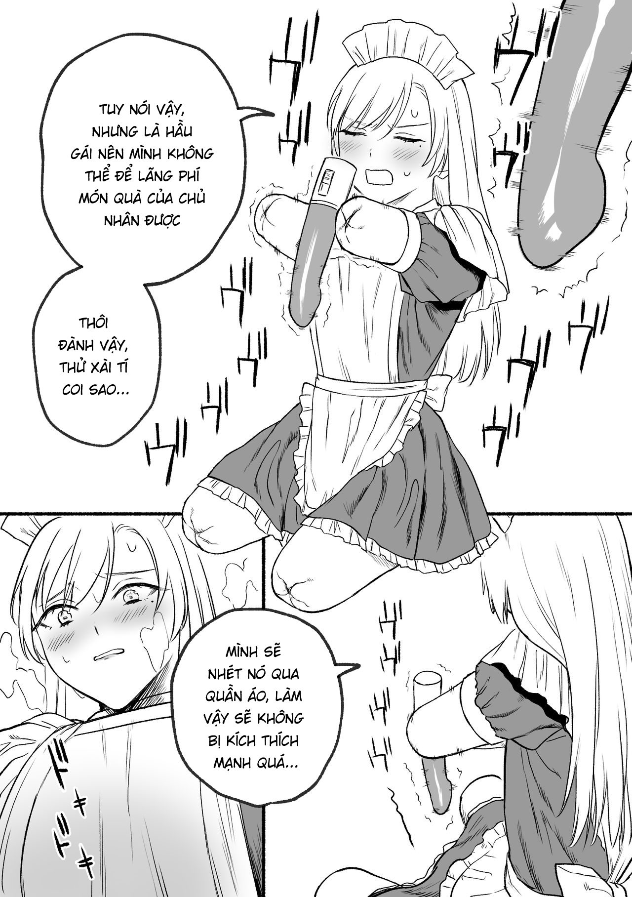 Đọc truyện hentai Hầu gái Rui khiếm khuyết - Oneshot