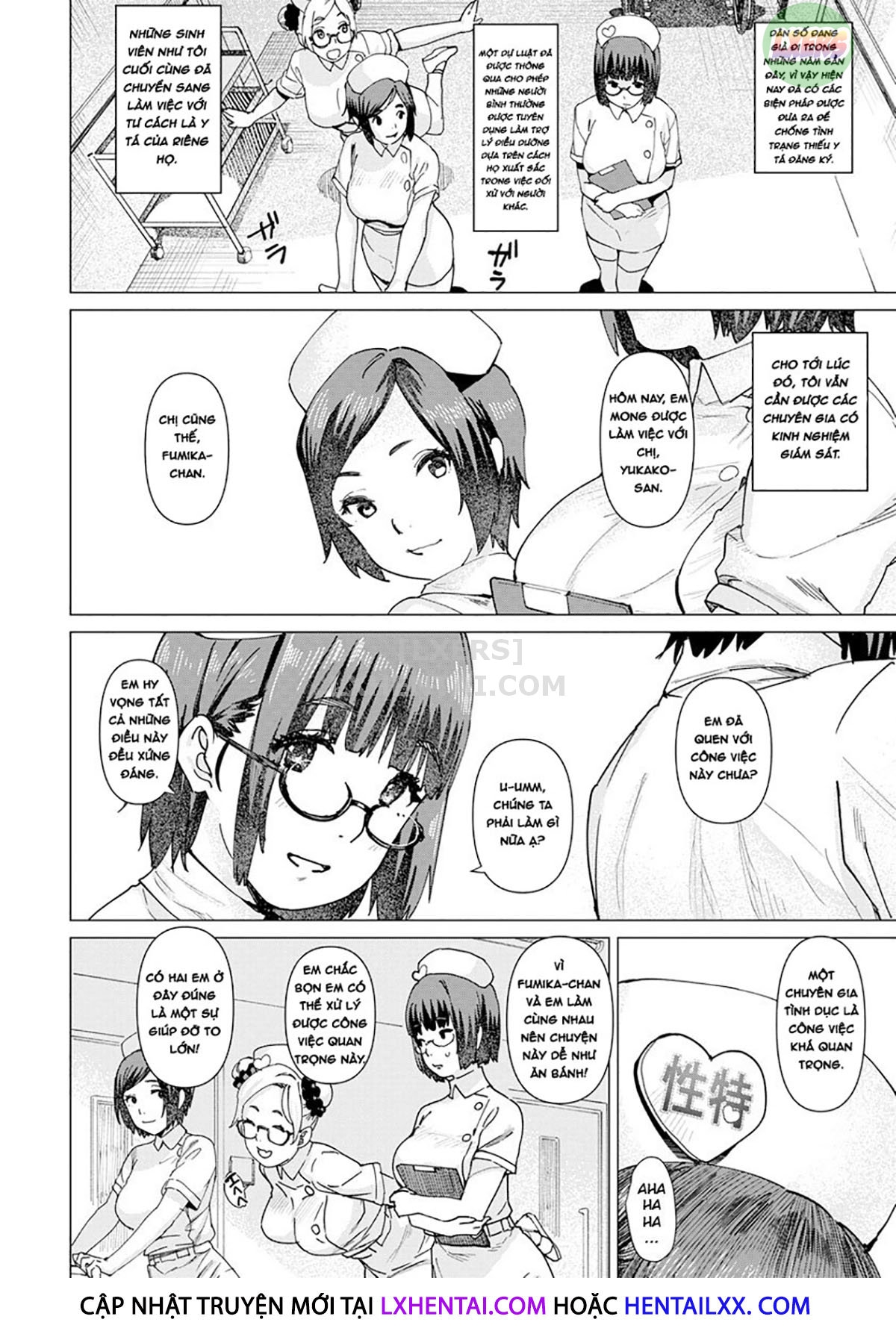 Đọc truyện hentai Health Angel Kango No Oshigoto - Chap 2