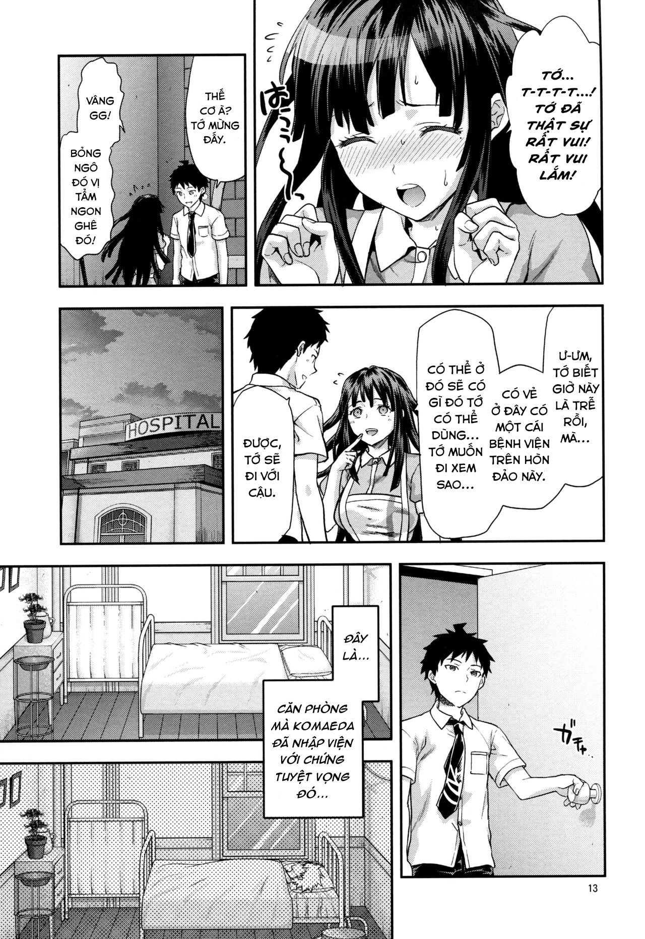 Đọc truyện hentai Chuyện tình trên đảo (Danganronpa 2) - Oneshot