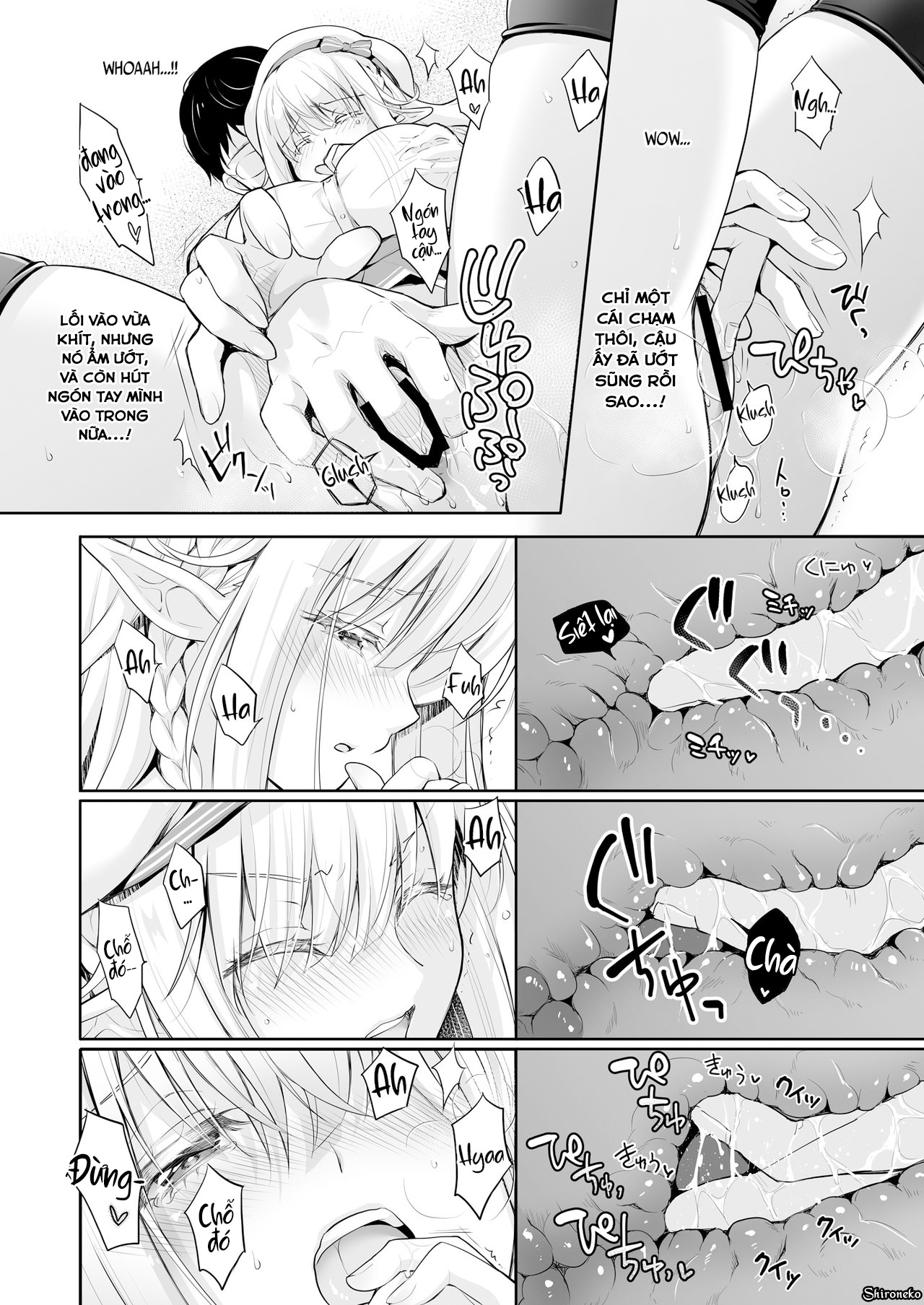 Đọc truyện hentai OtaCir no Elf Hime - Chap 2