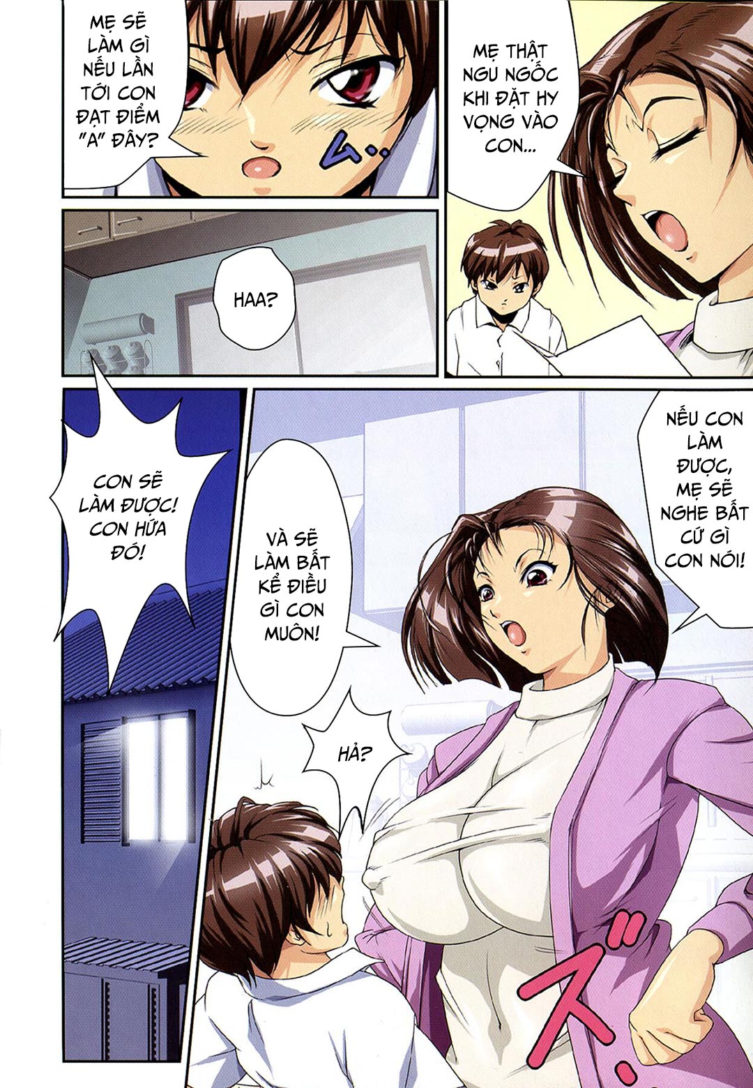 Đọc truyện hentai Lời hứa đặc biệt của mẹ - Chap 1