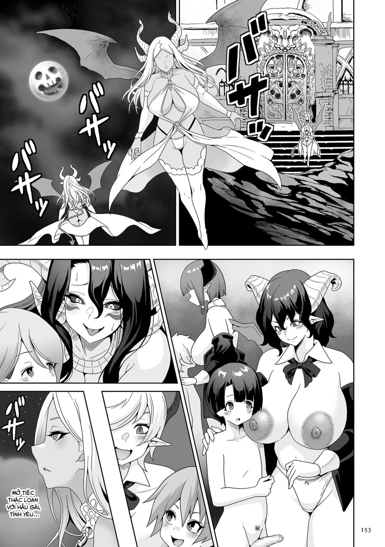 Đọc truyện hentai Vương quốc Succubus thèm bú - Chap 6