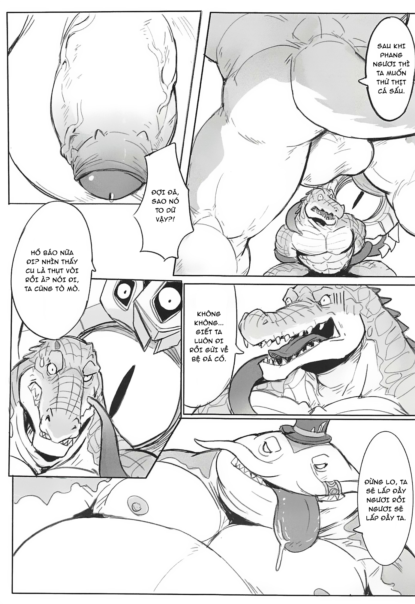 Đọc truyện hentai Đường cùng của kẻ săn mồi 2 - Hổ báo và cái kết