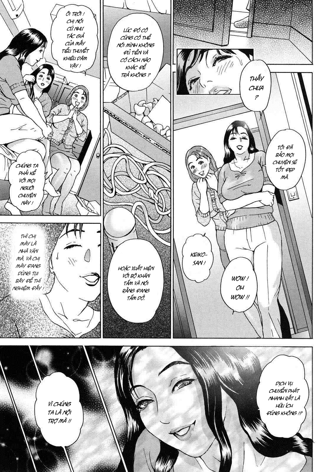 Đọc truyện hentai Chung cư của những bà vợ - Chap 3
