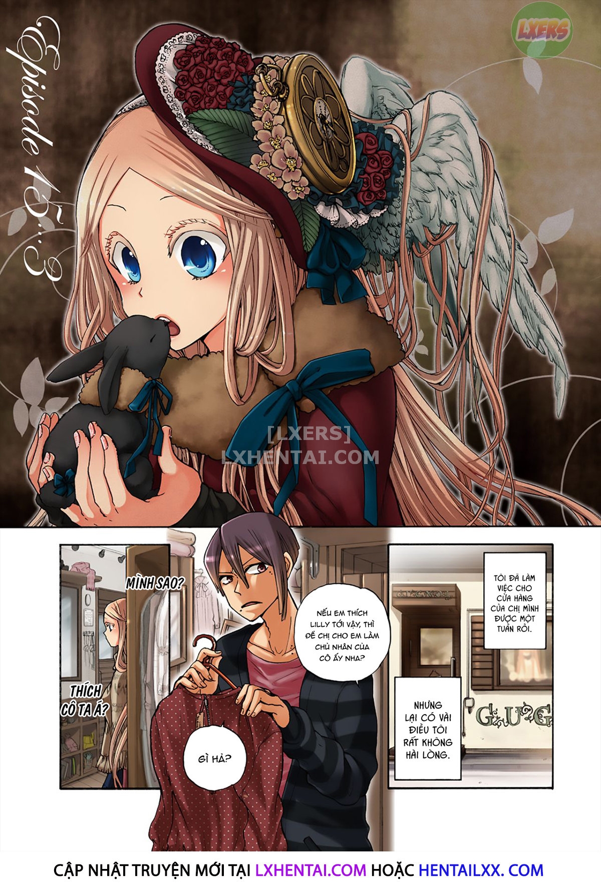 Đọc truyện hentai Robot thú cưng Lilly - Chap 15