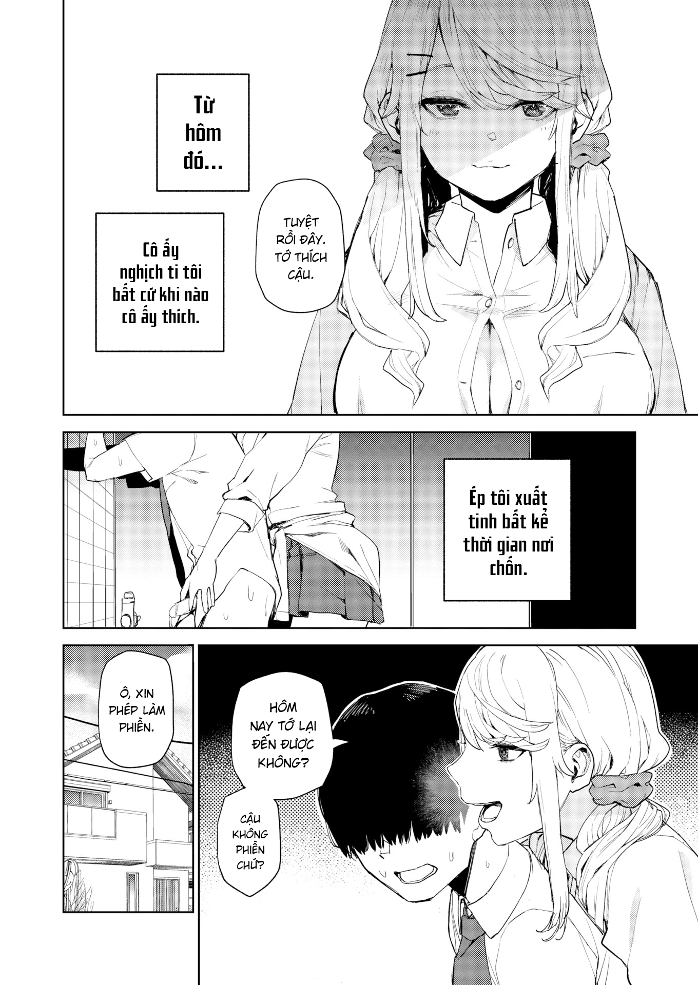 Đọc truyện hentai Kiểm soát xuất tinh cho Nishimiya-san - Chap 1