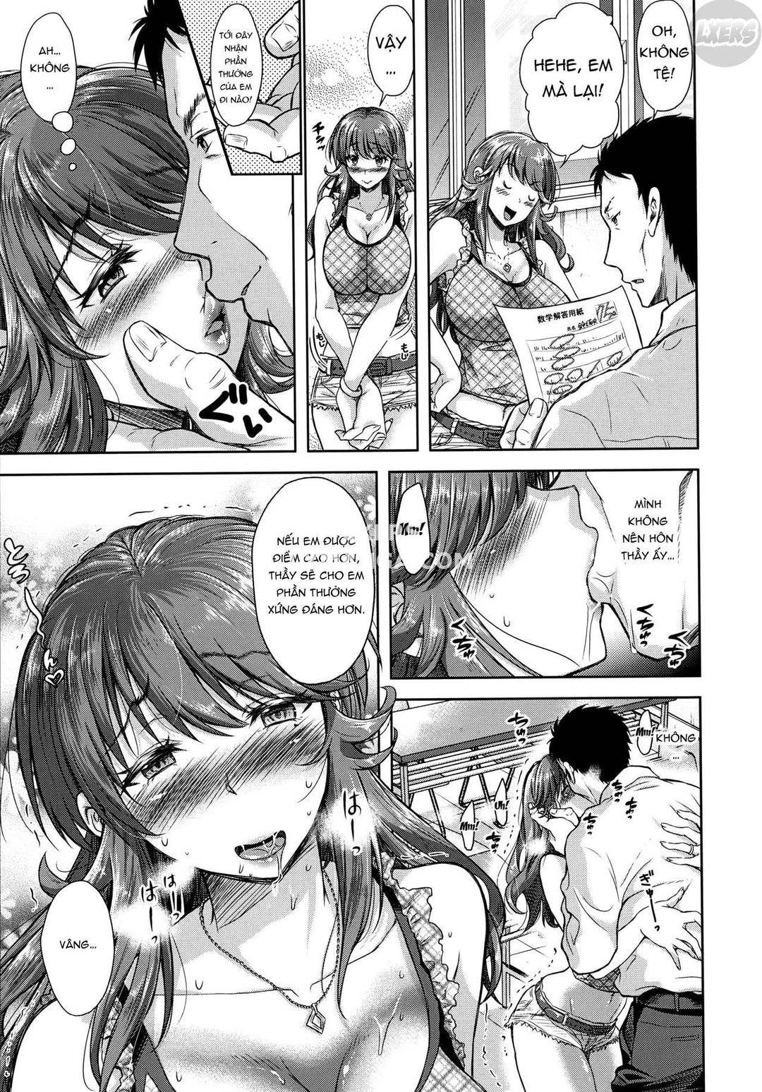 Đọc truyện hentai Khuôn mặt dâm đãng  và thực sự thèm tình - Chap 8 - END