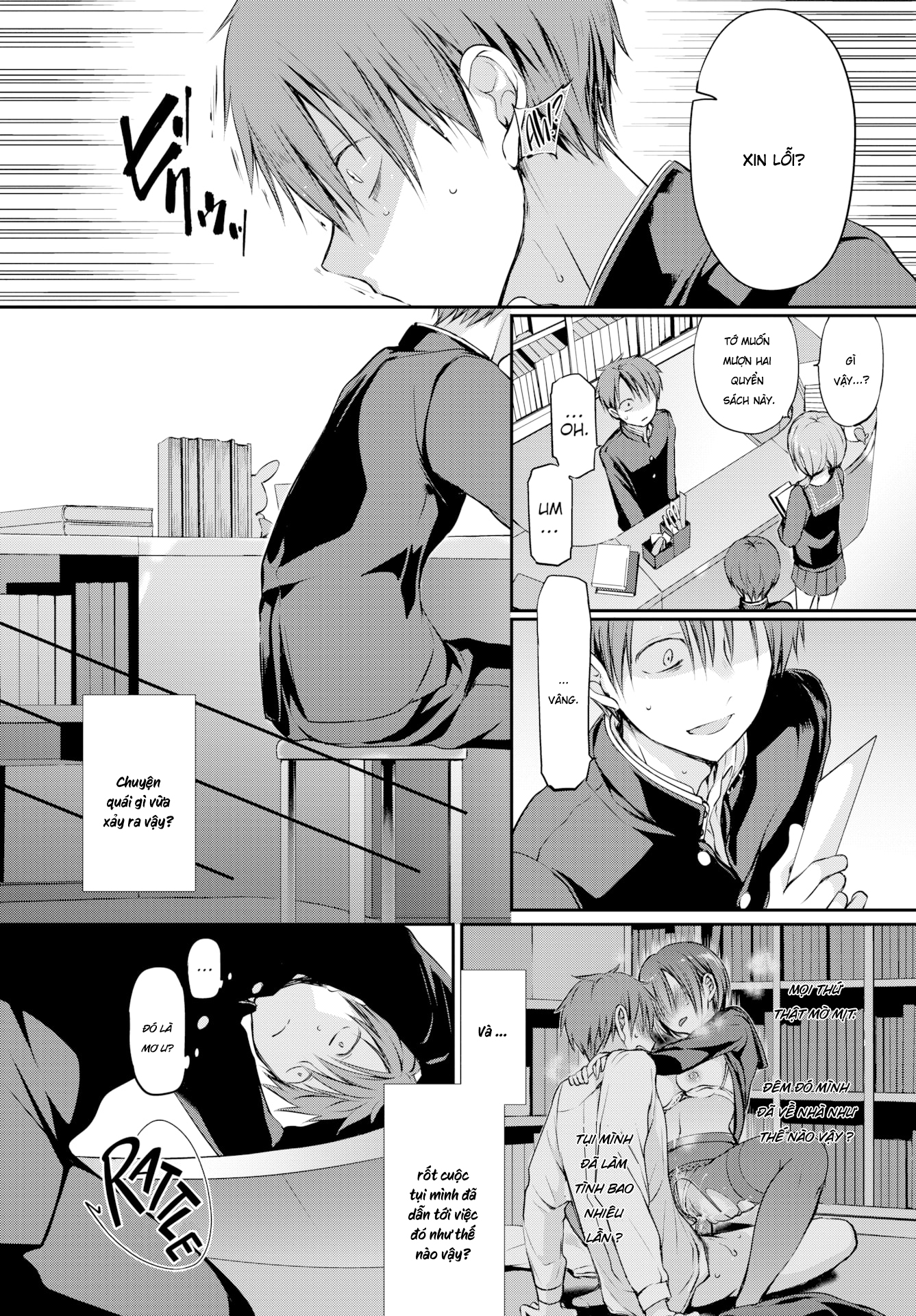 Đọc truyện hentai Cậu không cần nhìn chằm chằm vào tớ đâu - Oneshot