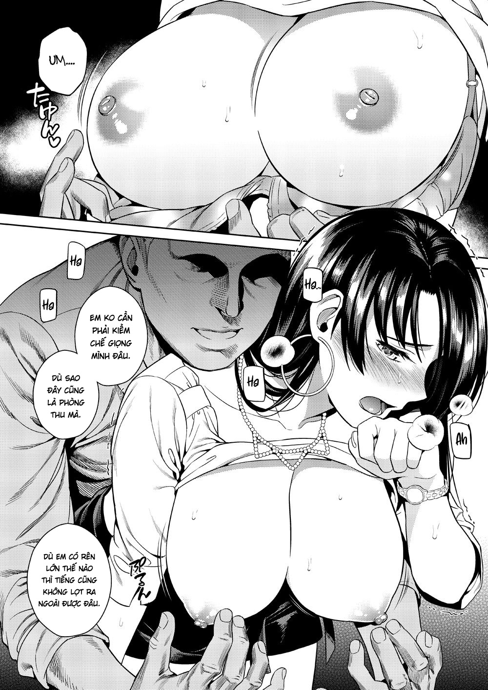 Đọc truyện hentai Nữ phát thanh viên - Nửa đầu