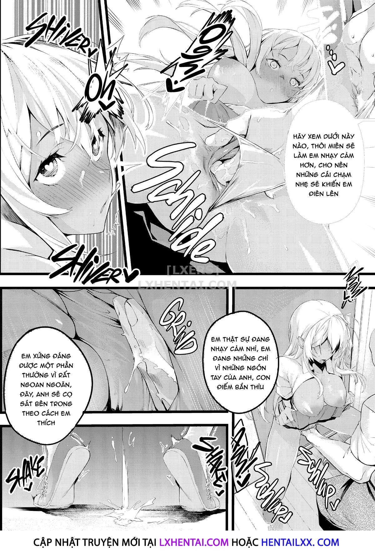 Đọc truyện hentai A Gyaru's Hypnosis Training From a Dirty Old Man - Oneshot